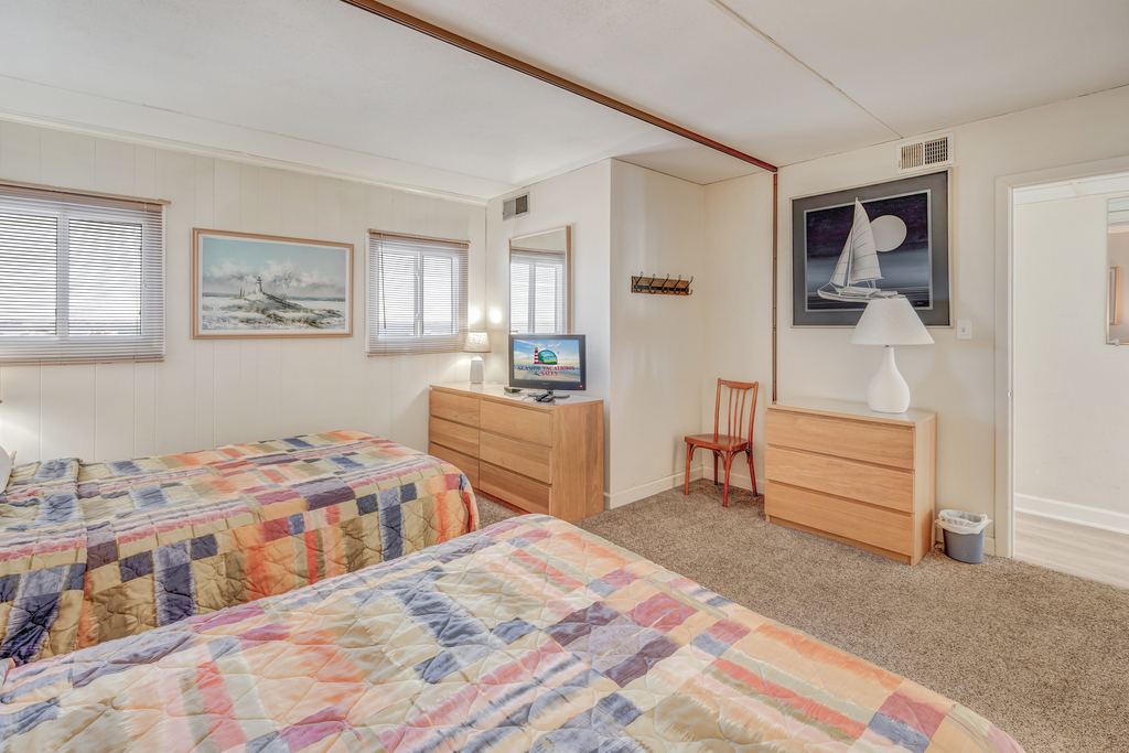 Kick back and enjoy your favorite Show on the Flat Screen TV