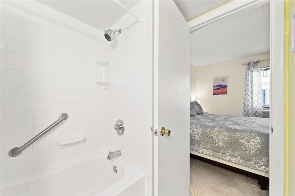 The Spacious Primary Bath is a Spa-Like Retreat.