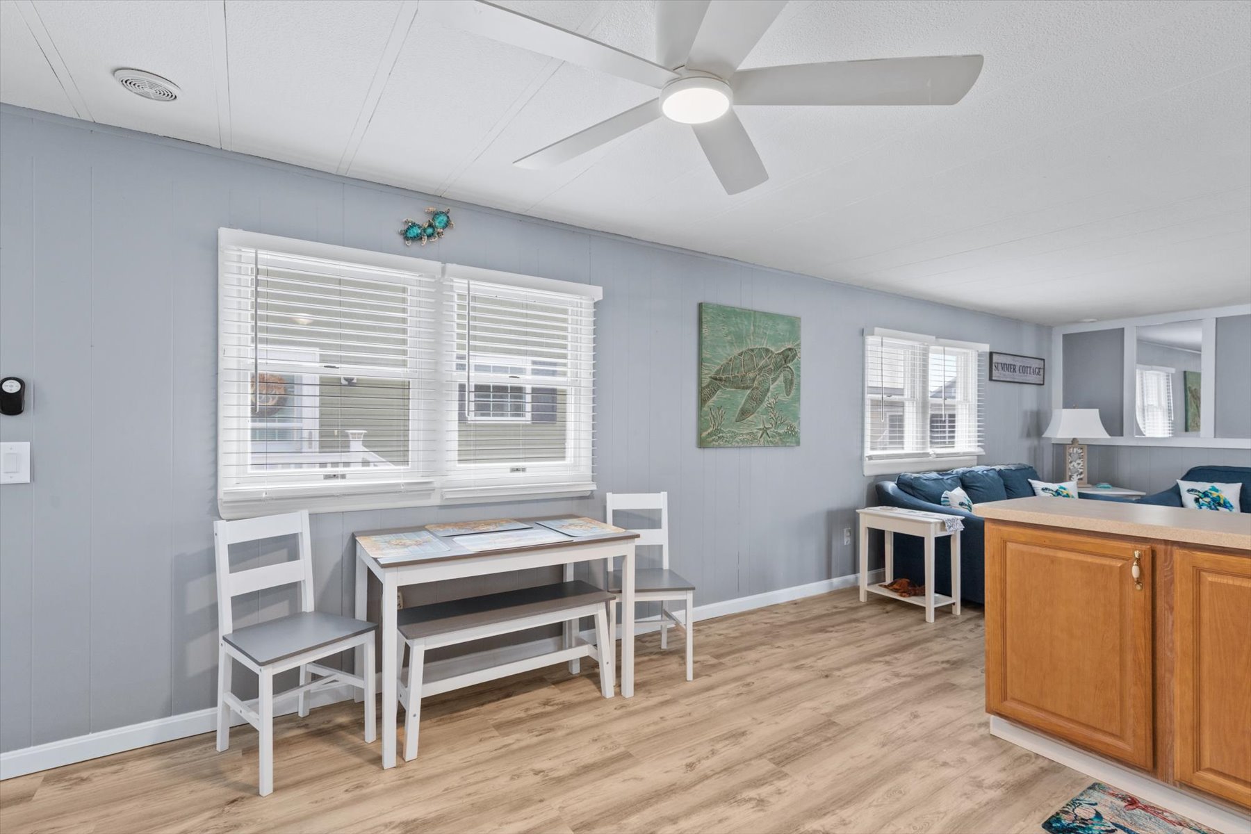 With this open layout nobody will miss a beat!