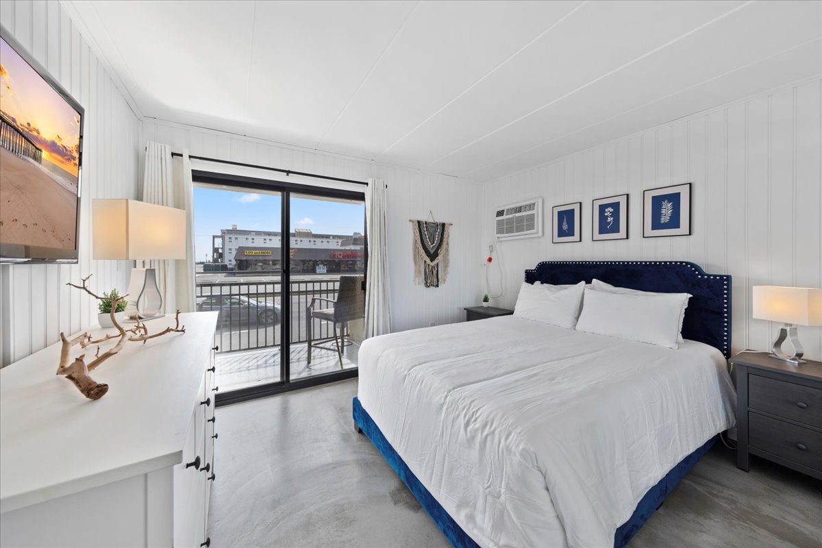 Bedroom 1 is a Light & Peaceful Retreat.