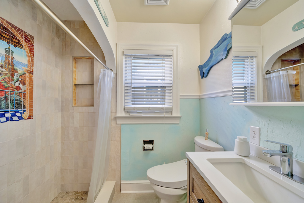 Full Bath with Walk-in Shower.