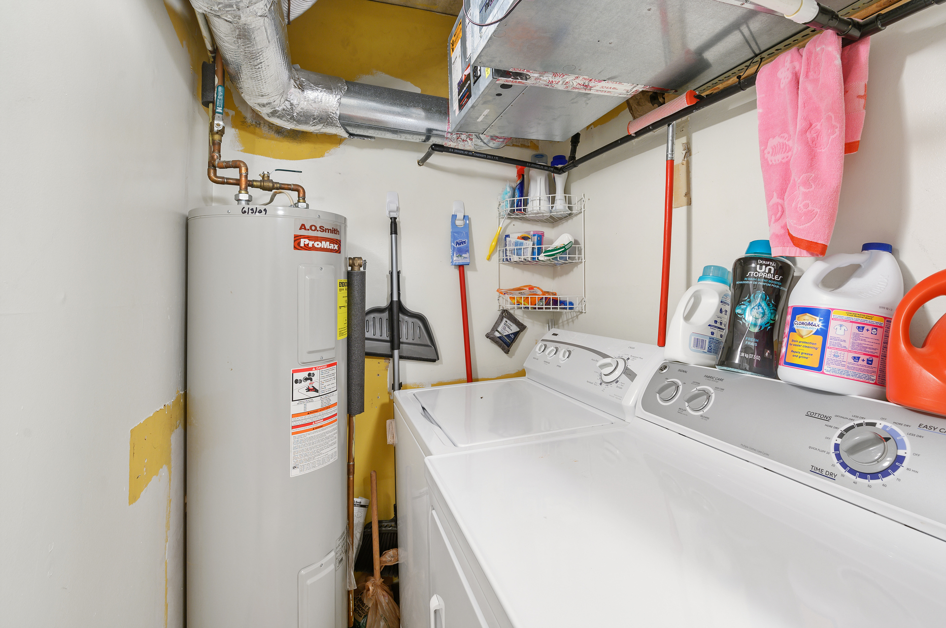 Both a washer and dryer are available for your use!