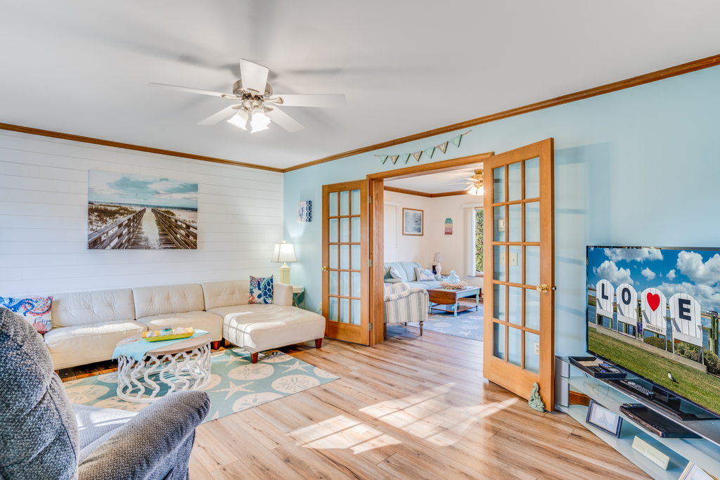 French Doors lead to 2nd Living Area!