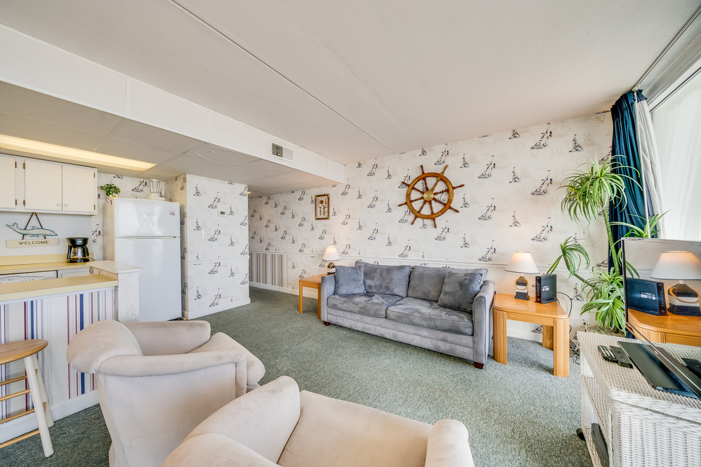 Relax on the cozy couch which is also a Sleeper Sofa!