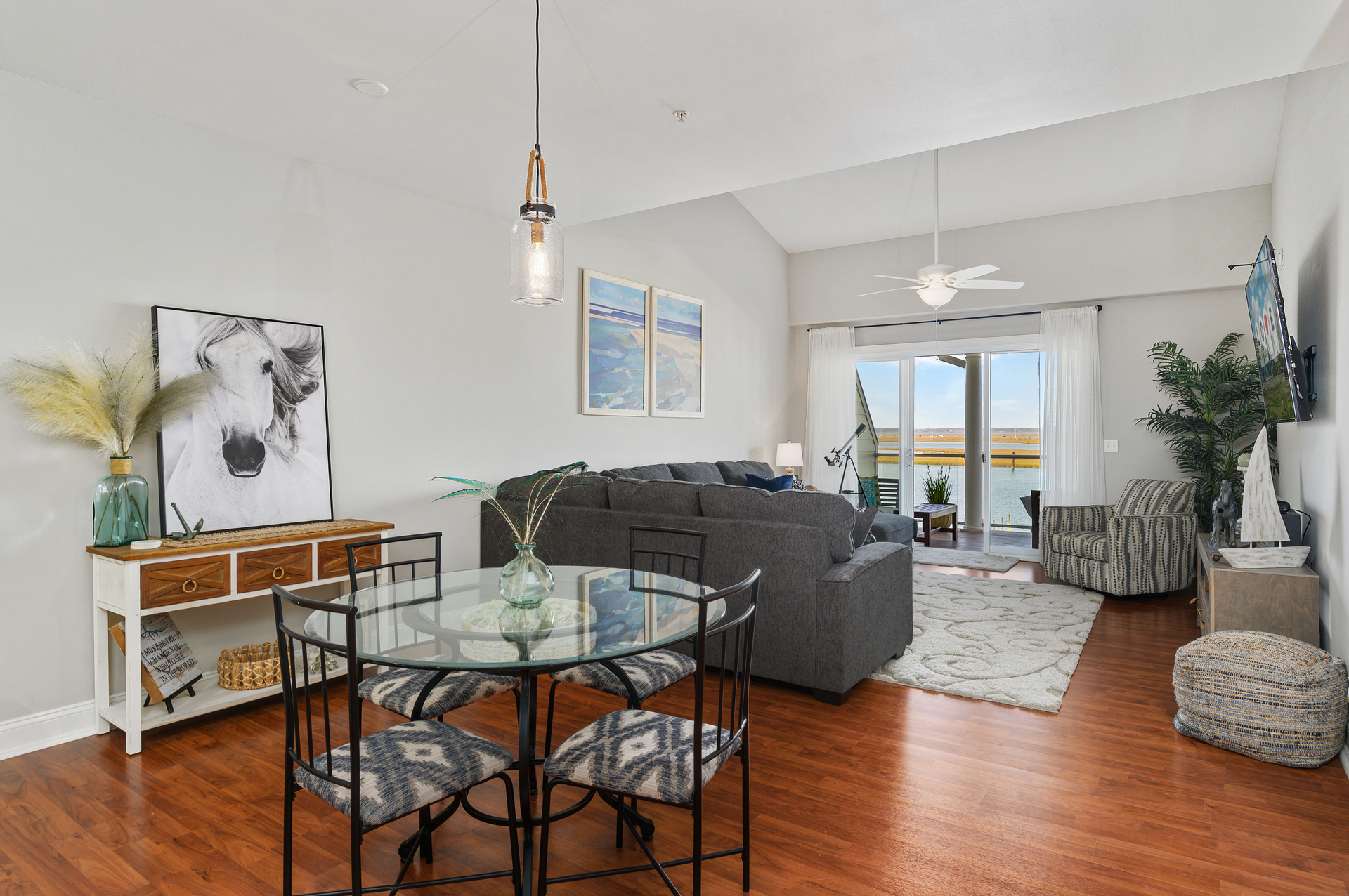 Light, bright, and open.