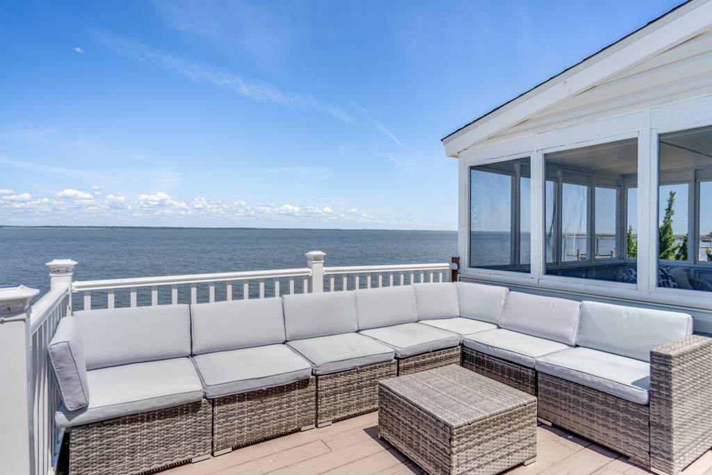 Relax by the water's edge and share stories of the day's adventures.