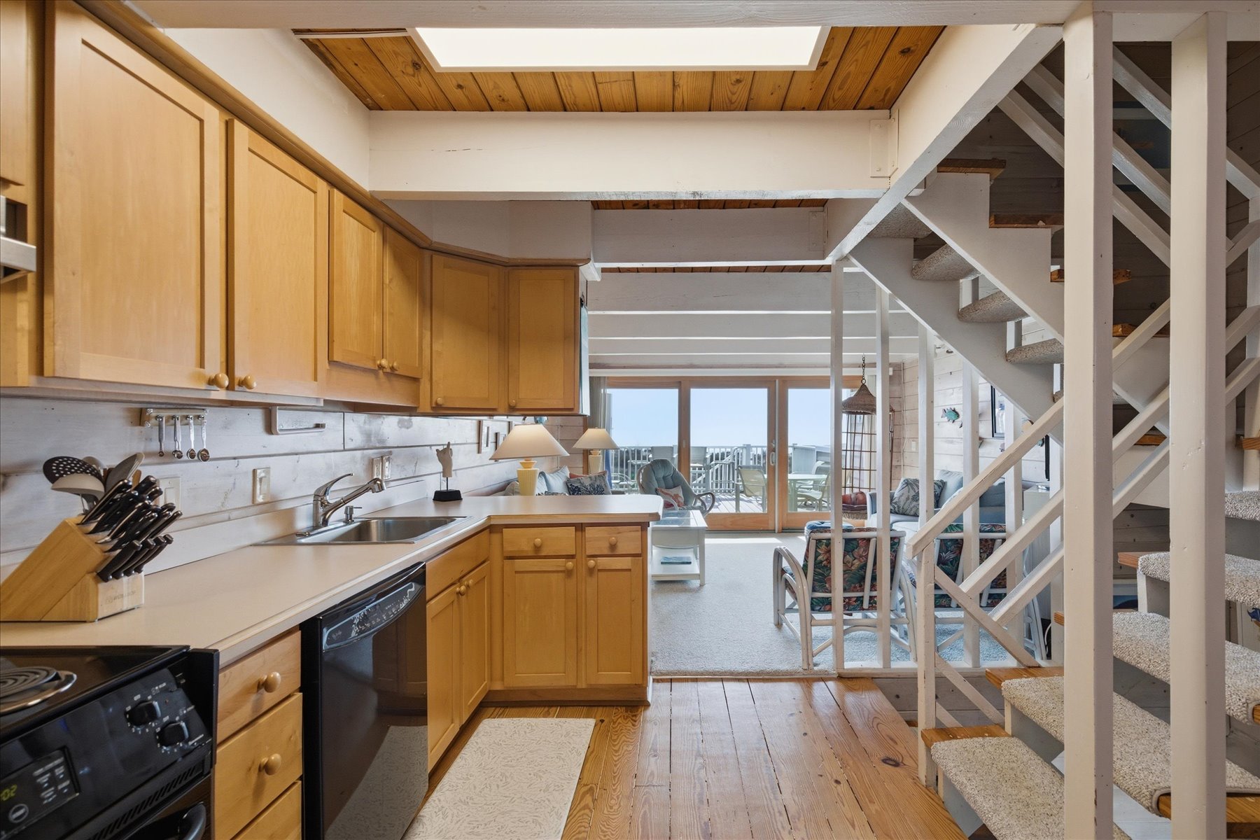 Enjoy the Ocean view from the Kitchen as well!