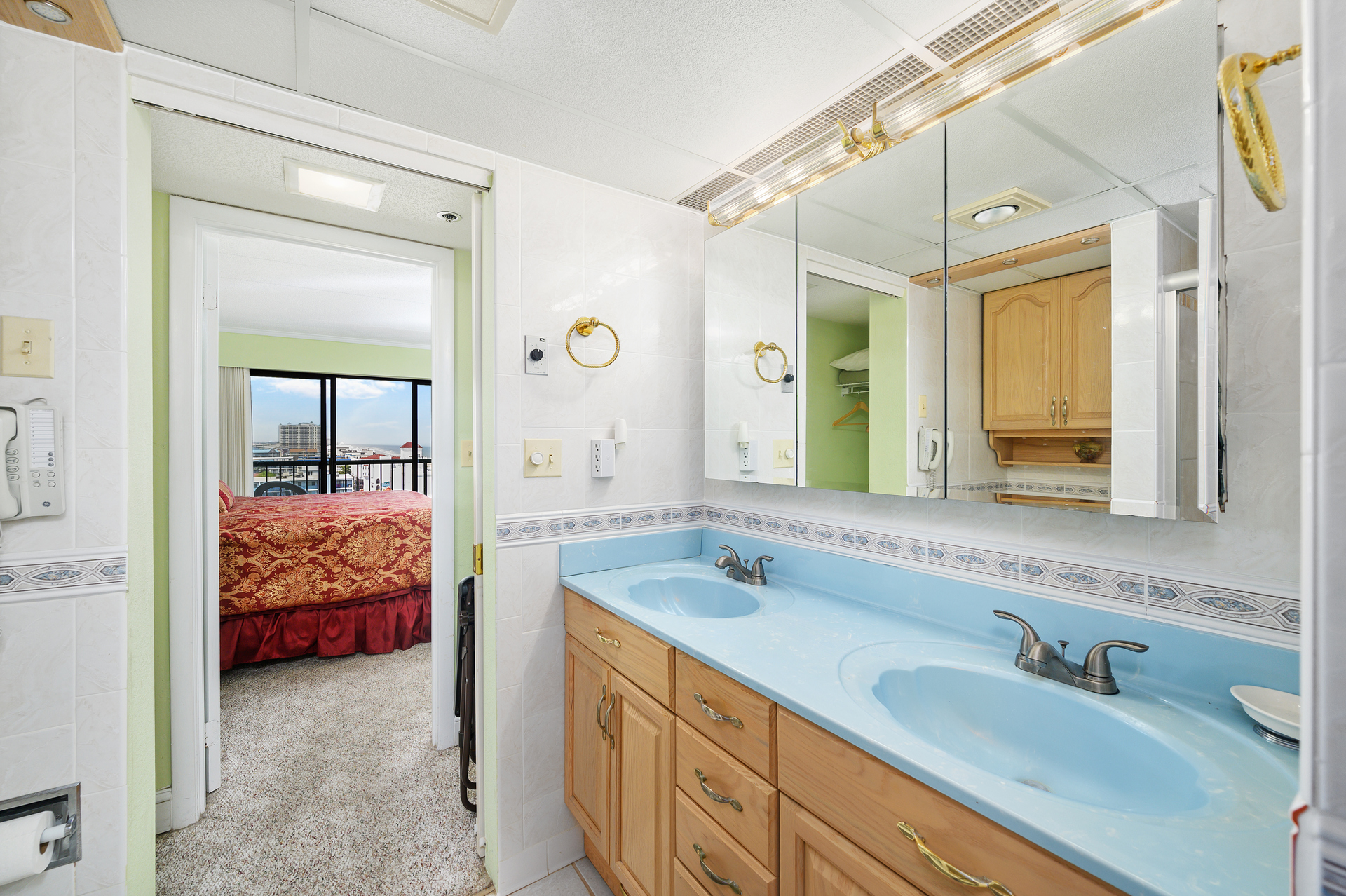 Getting ready is no problem with the Double Vanity in the Primary Bath