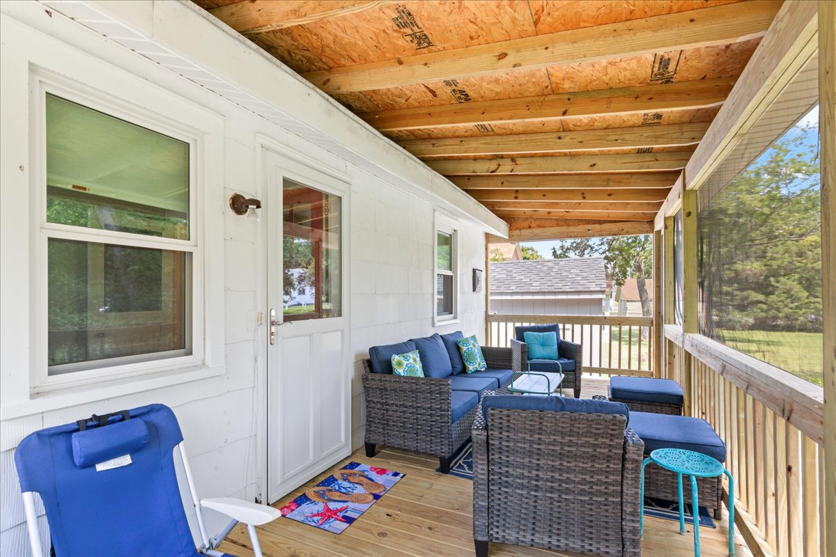 Curl up with a good book, or just relax and take in that salty, sweet sea breeze.