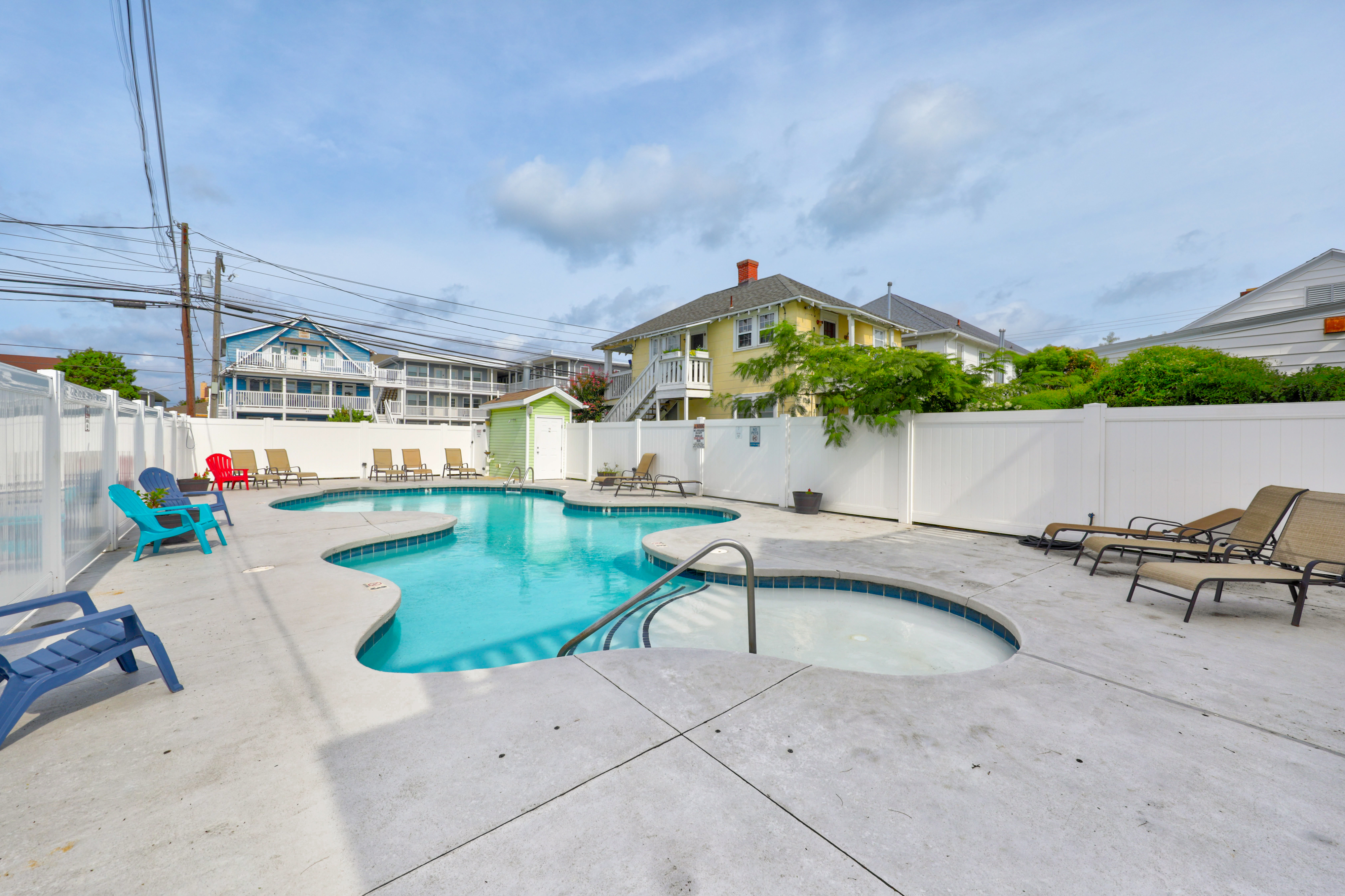 The whole family will love the convenience of the large inground swimming pool!