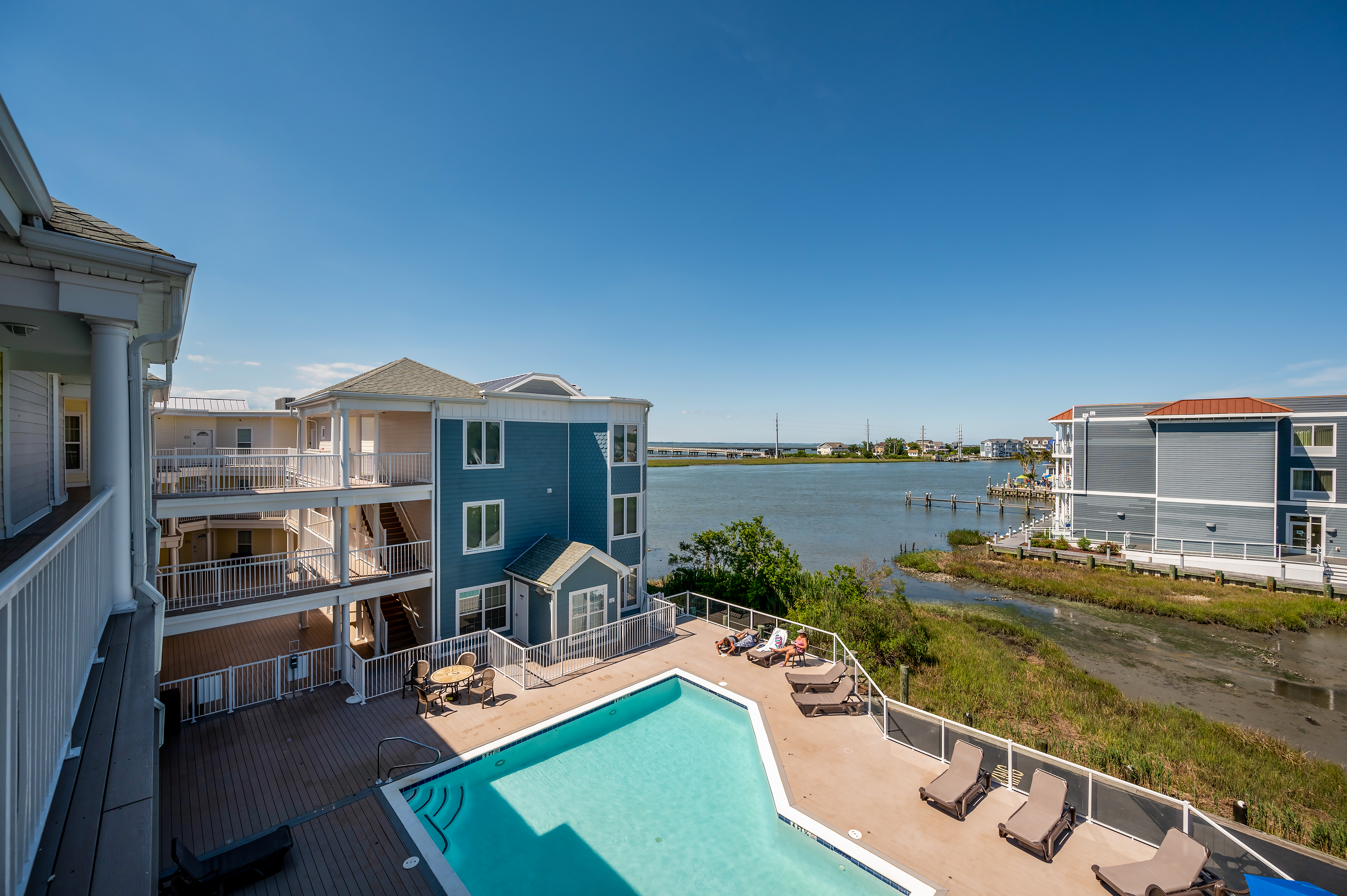 Bayfront Pool is perfect and so close to Sunset Bay 116.