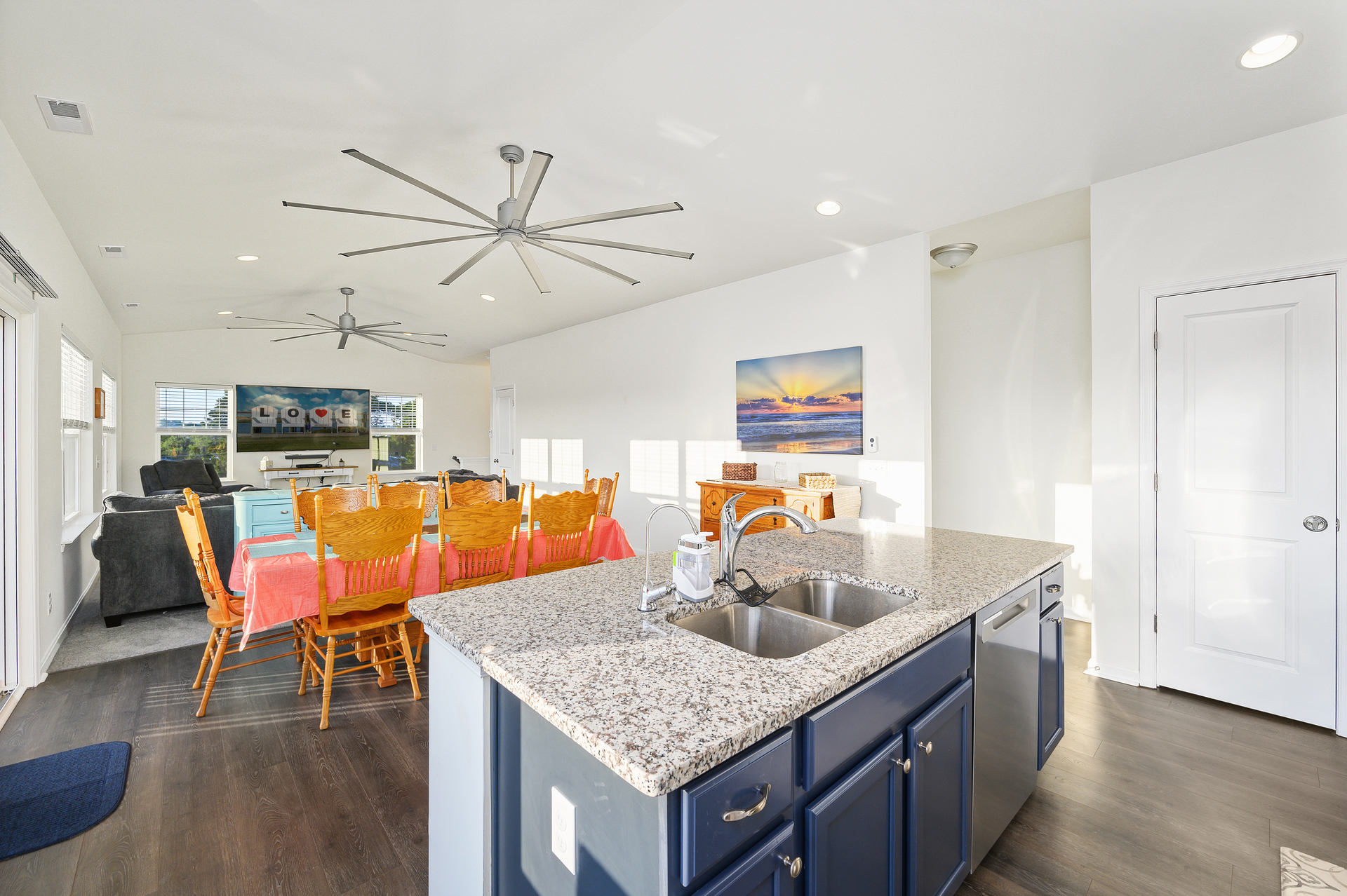 Nautical Navy Island is a show-stopper.