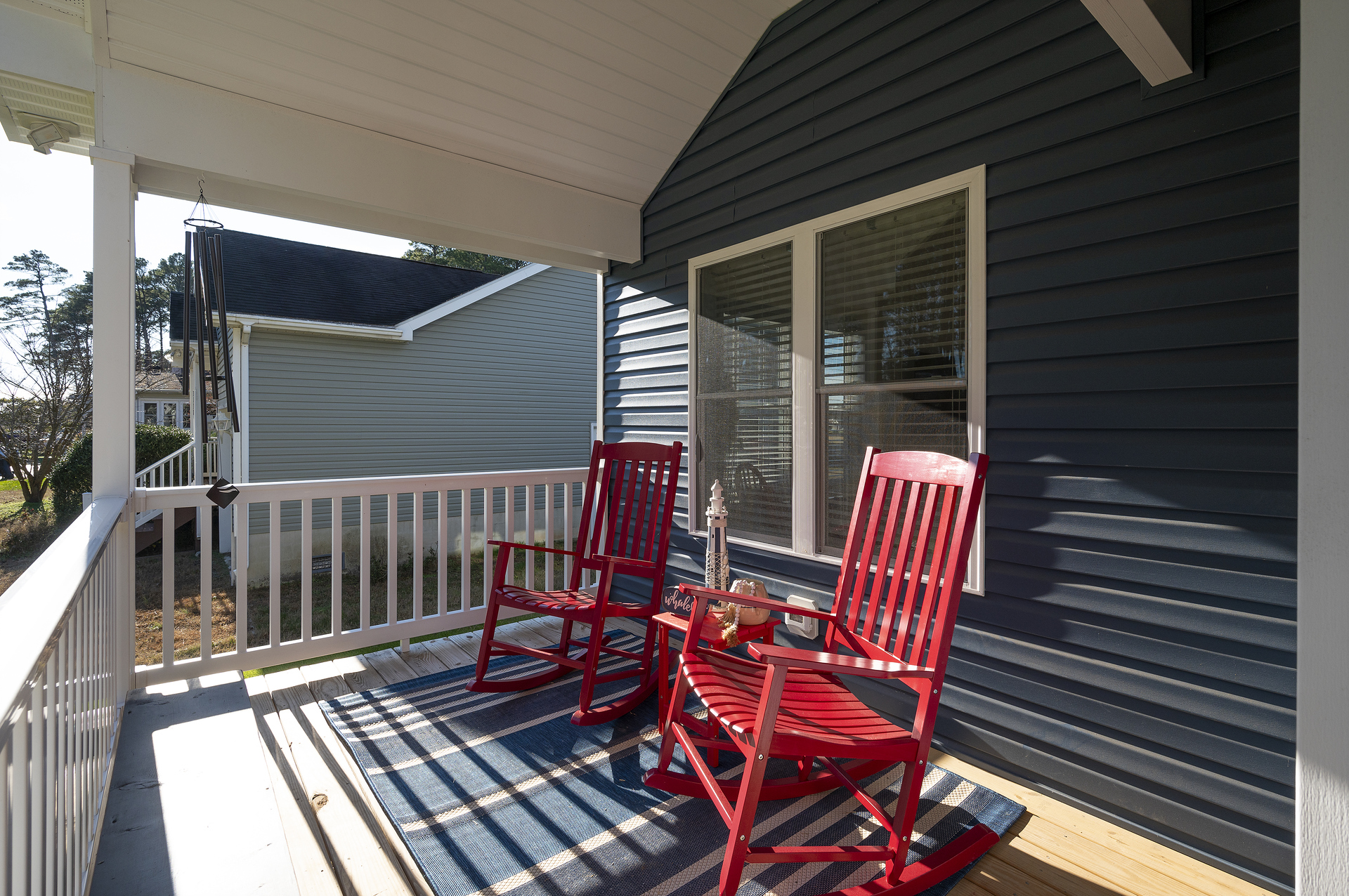 Sip Sweet Tea on the charming Front Porch.