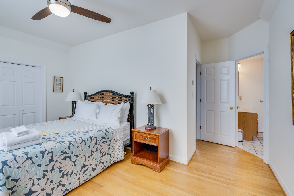 Bedroom 3 features a Queen Bed.
