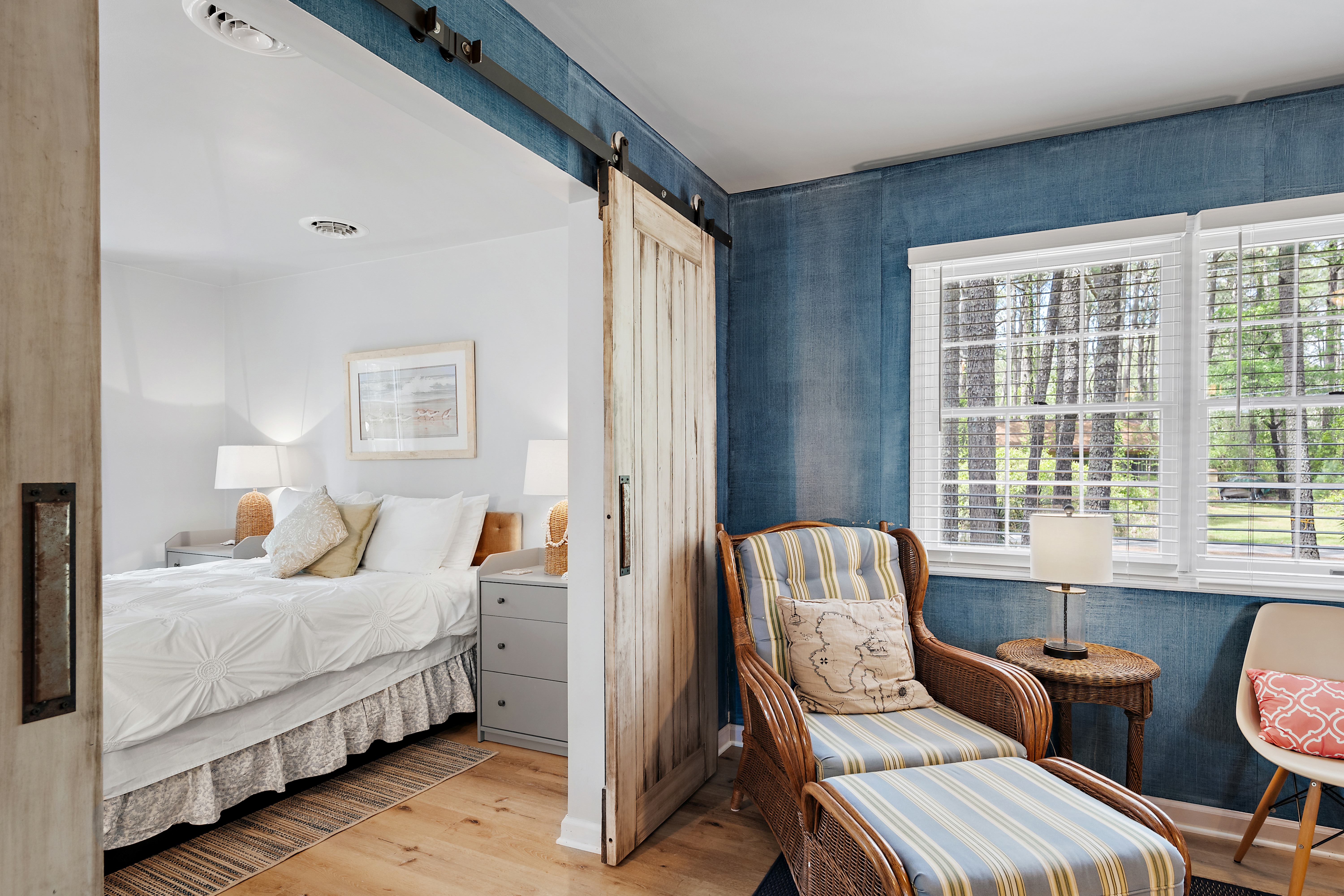 Just off Living Area is the Master Bedroom.