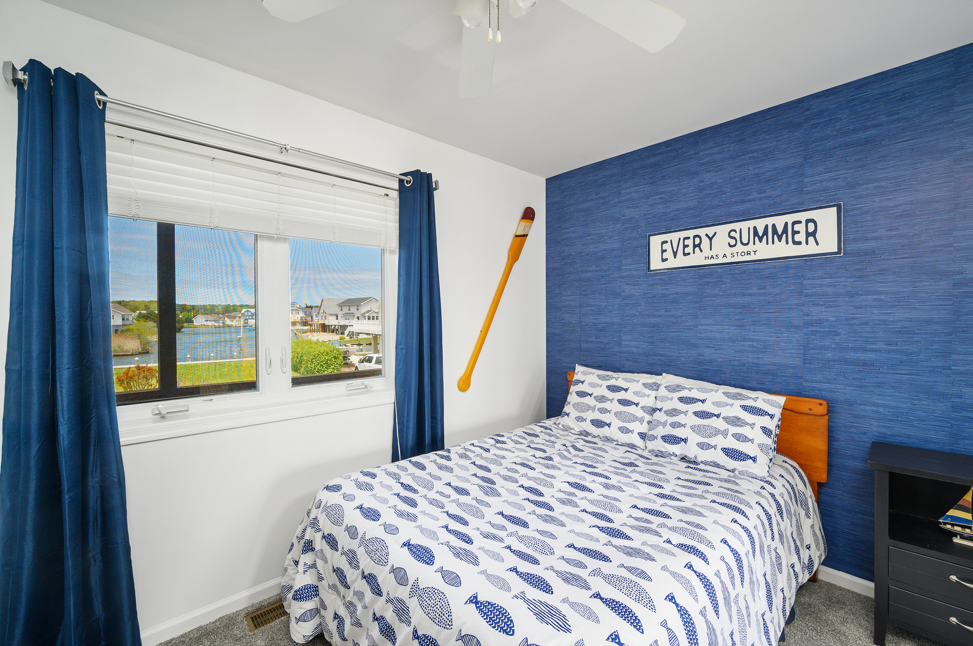 Bedroom 1 has a comfy Full Bed.