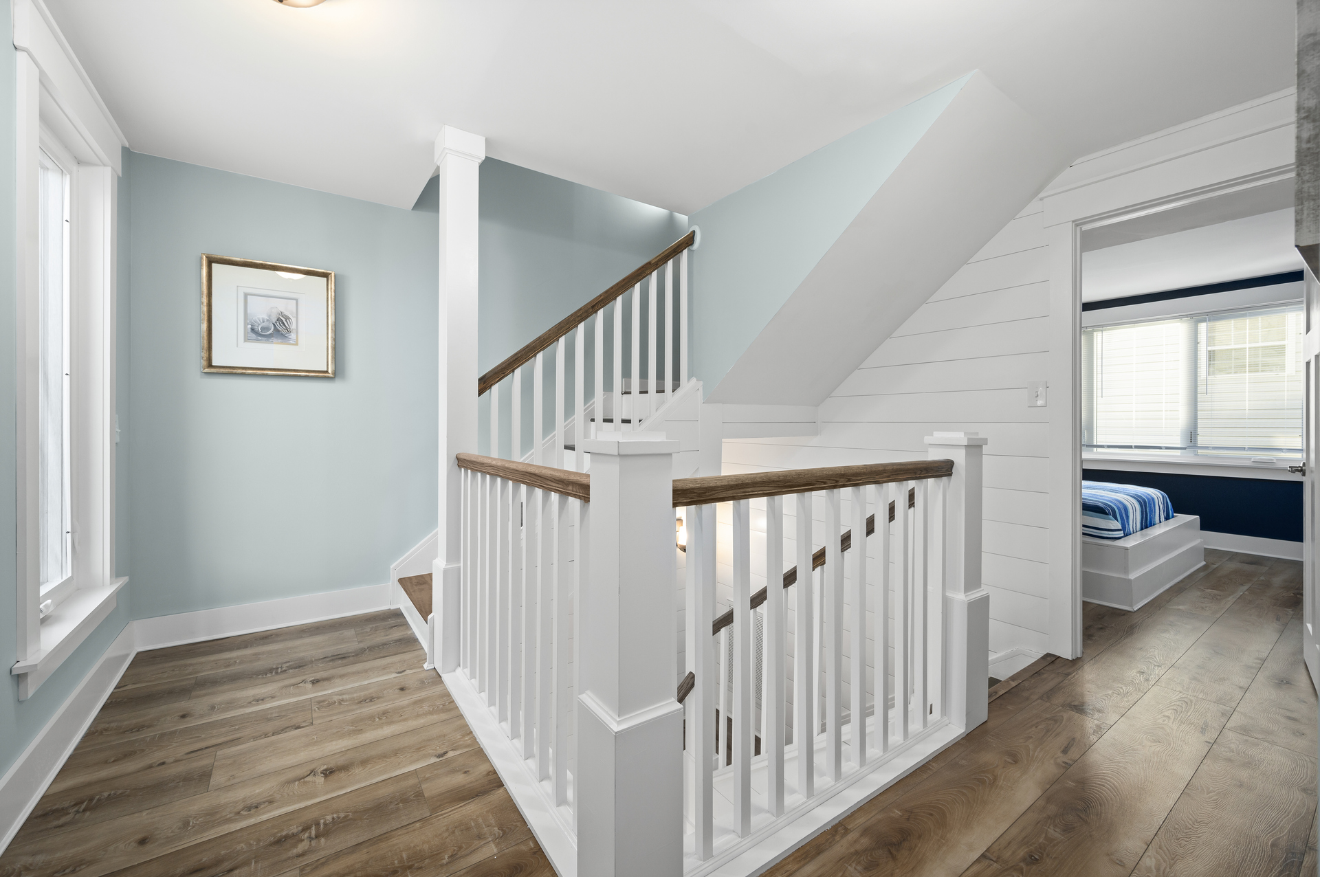 Beautiful hues of Sand and Sea Glass throughout this spectacular home.