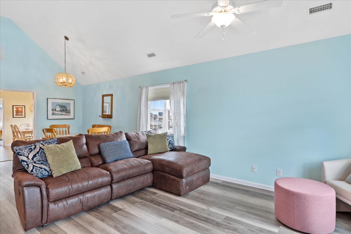Plenty of space to relax together without ever feeling crowded.