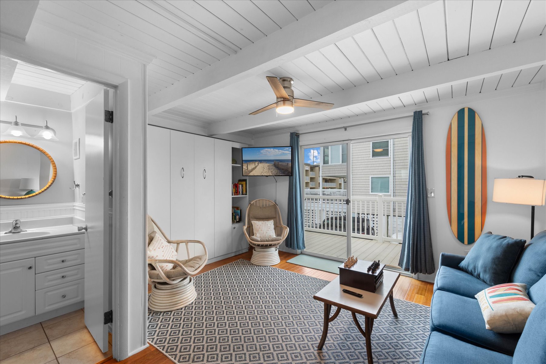 Bedroom 4/ Sitting room located right off the dining area.