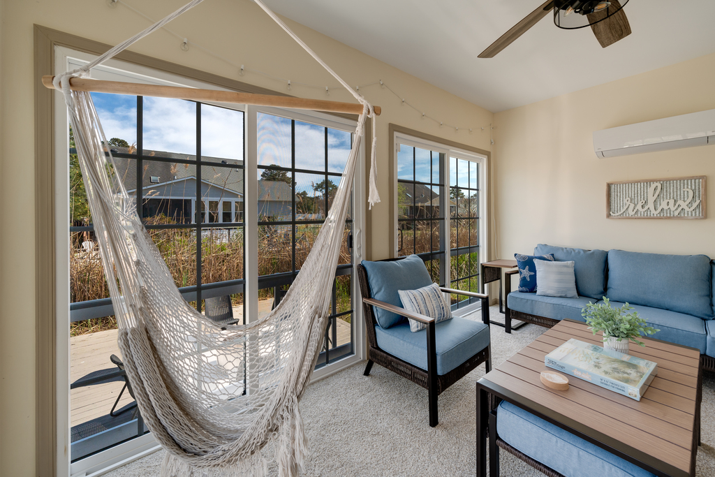 Curl up with a good book and chill - you're on island time now!