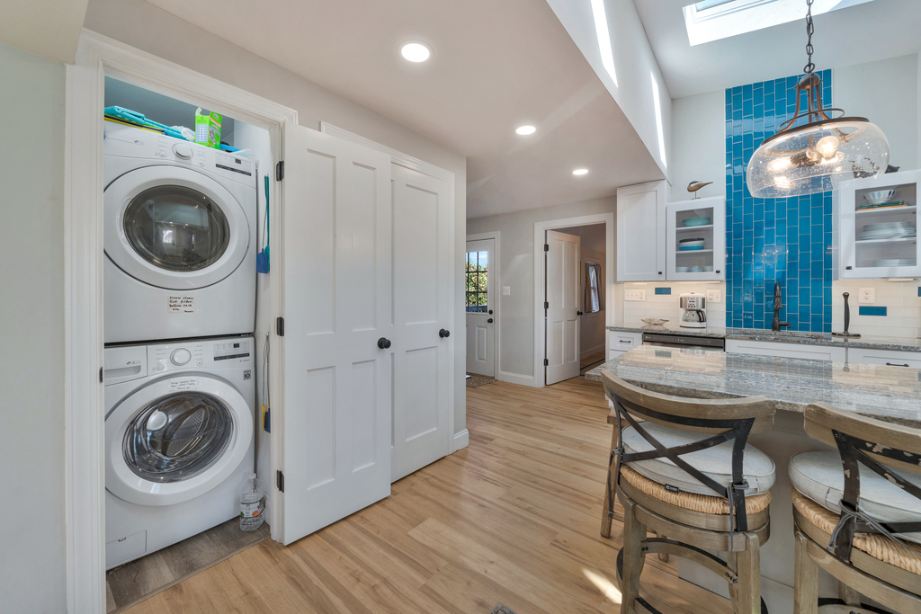 Washer and Dryer for your convenience.