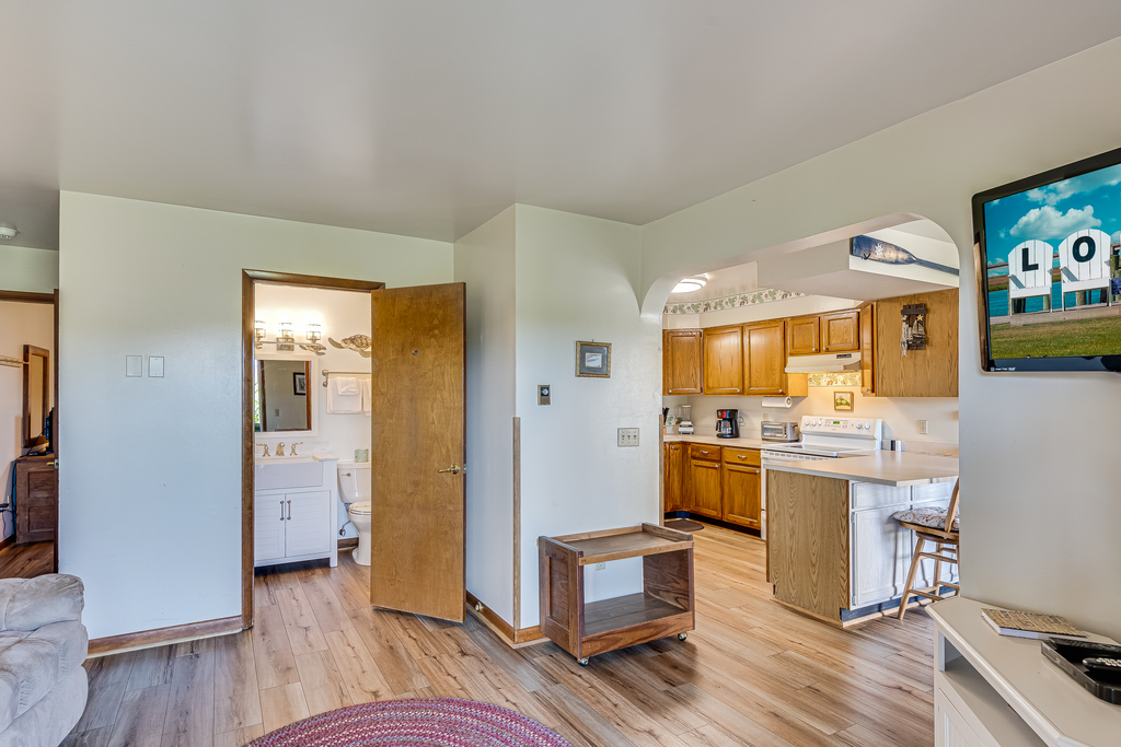 A wonderful place to relax after a fun-filled day on the Beach.