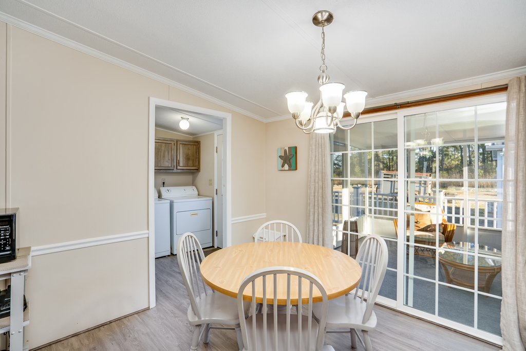 Dine indoors or Al Fresco on the awesome porch