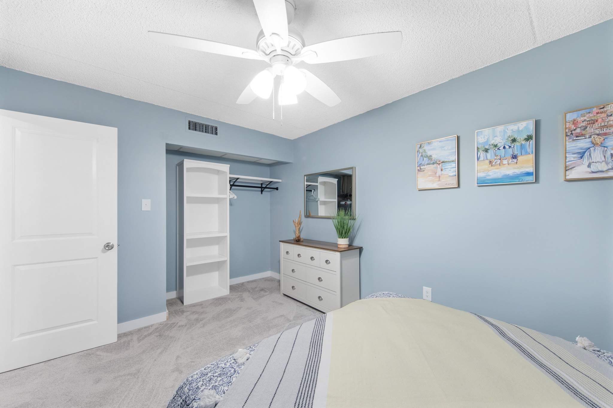 Relax in the cool, calming comfort of Bedroom 2