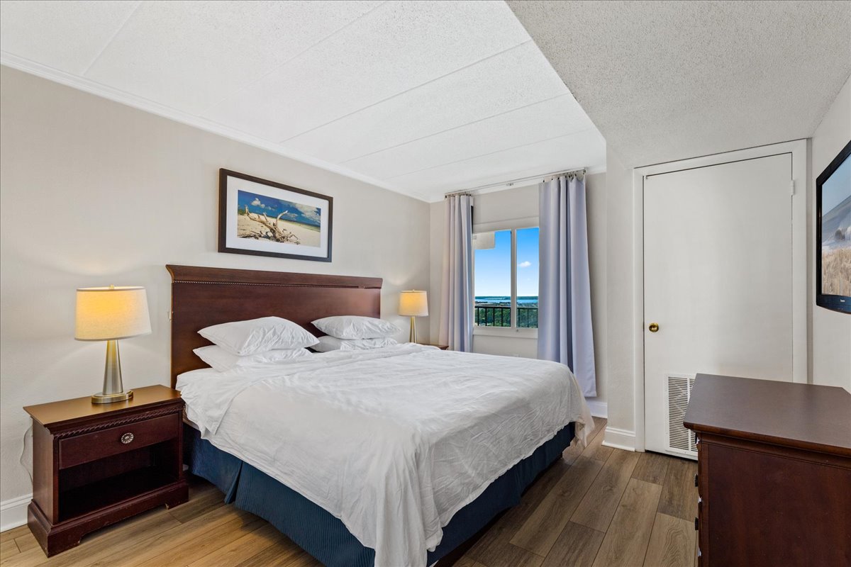 The Bedroom is sure to be a Peaceful Retreat!