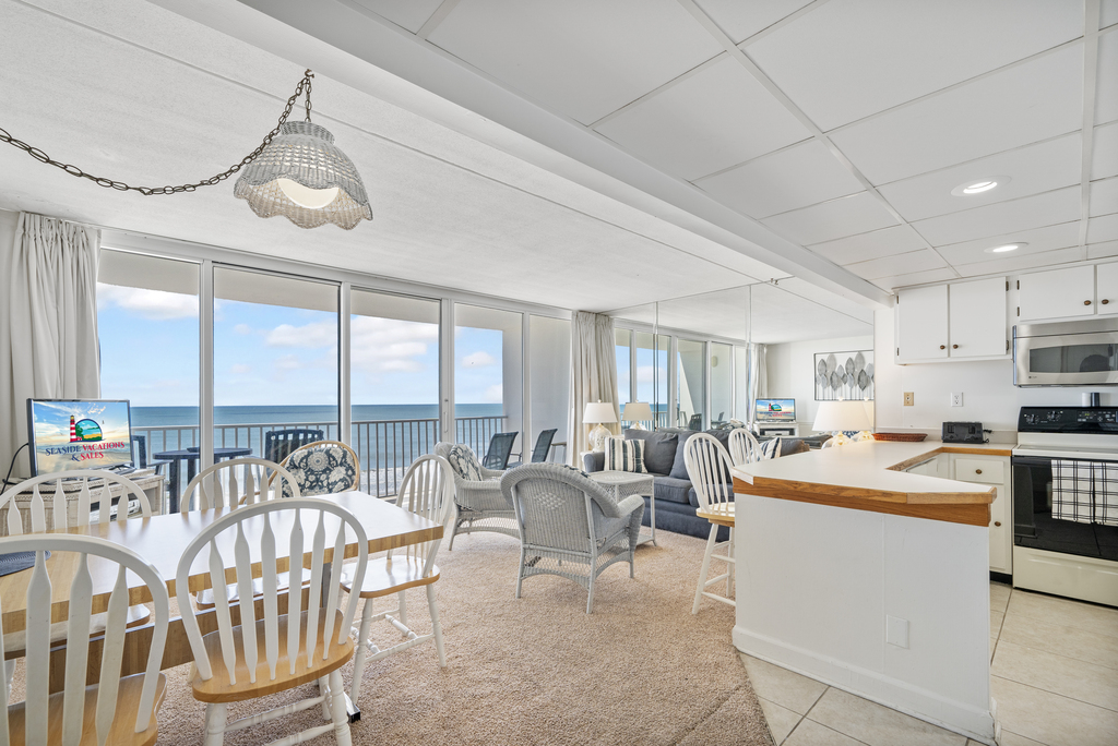 The flow of this open living space is great!