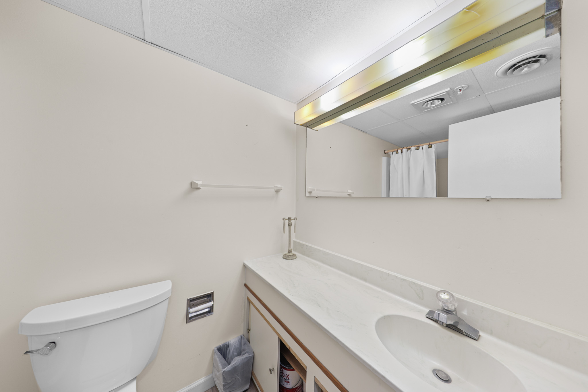 The Shared Hall Bath is thoughtfully located near the Living Areas.