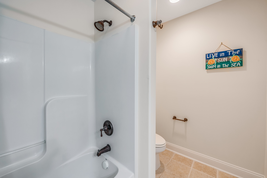 Full Bath 1 has a Tub/Shower Combo.