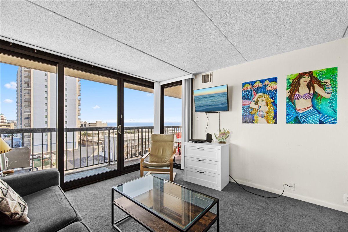 This Lovely Condo offers Sweeping Ocean Views and is located in the Popular Sea Watch Condominium!