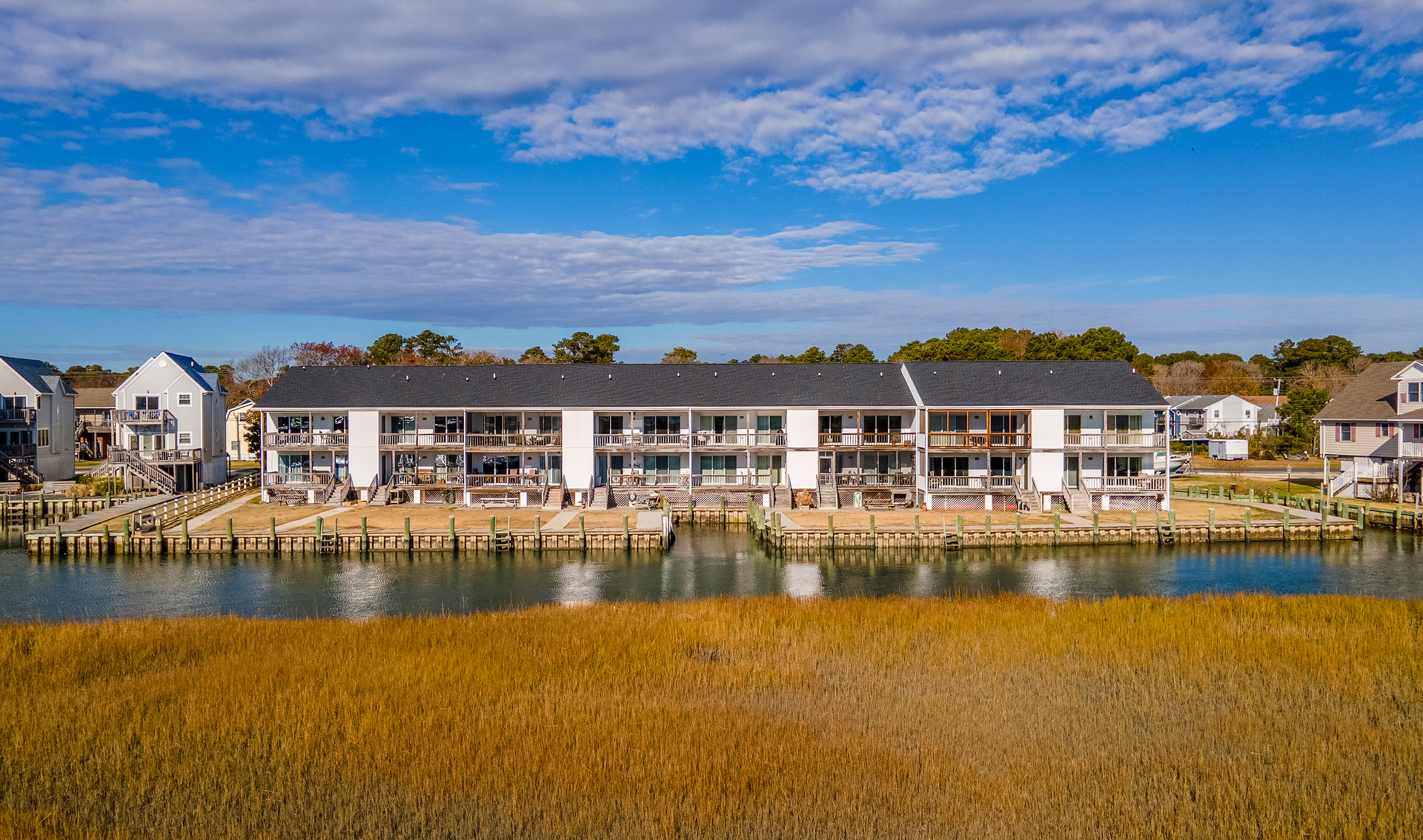 Wonderview 208 is the 2nd Floor End Unit on the left of the building.