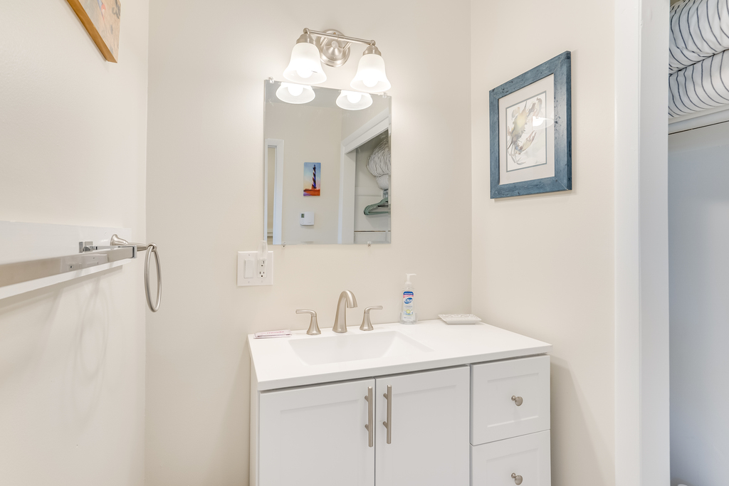 Full Bath 2 is upstairs and has a Walk-in Shower.