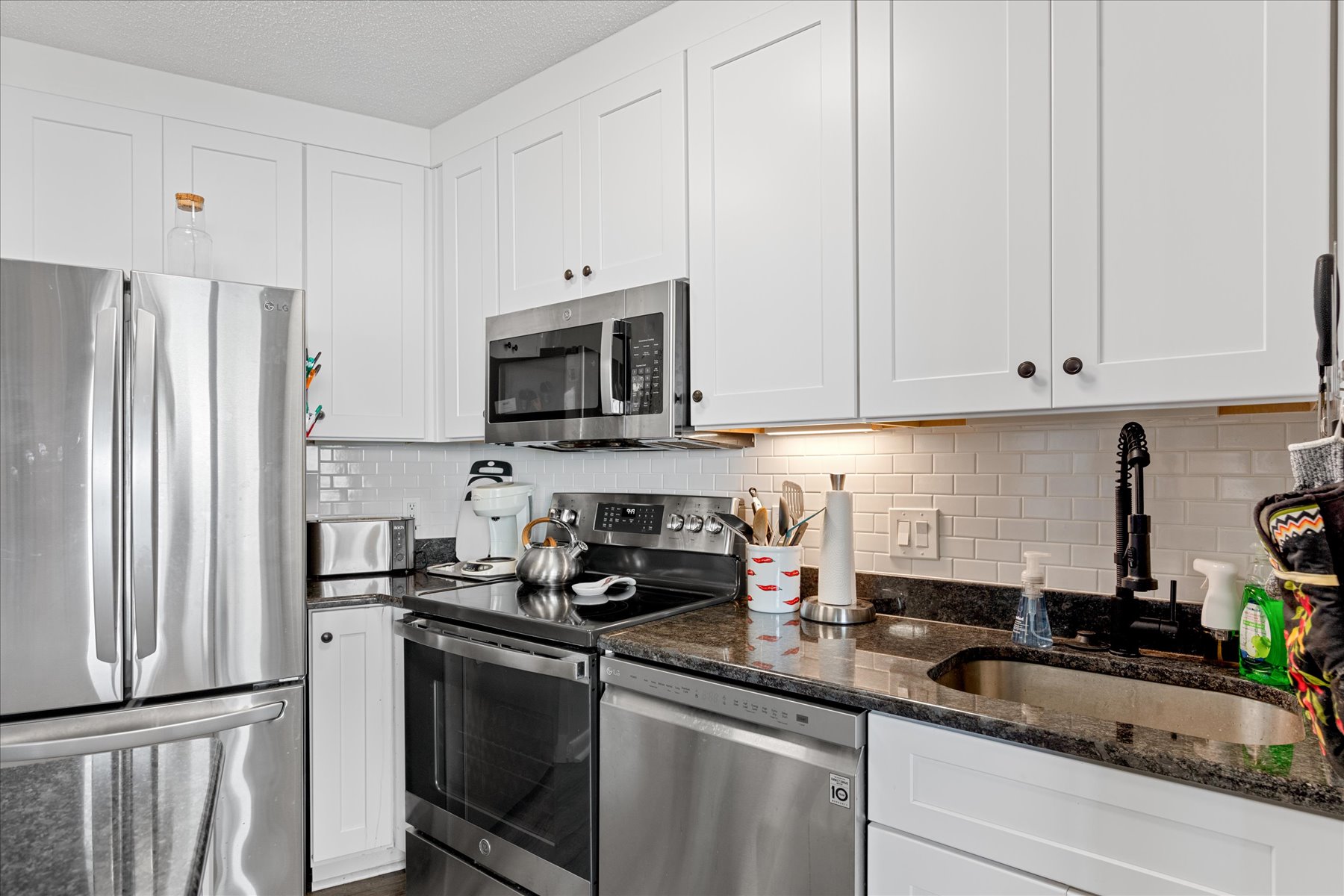 Stocked with all of the Kitchen Essentials you will need!