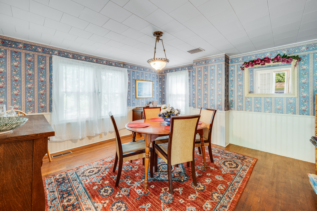 Dine in the comfort of AC in the spacious Dining Room.