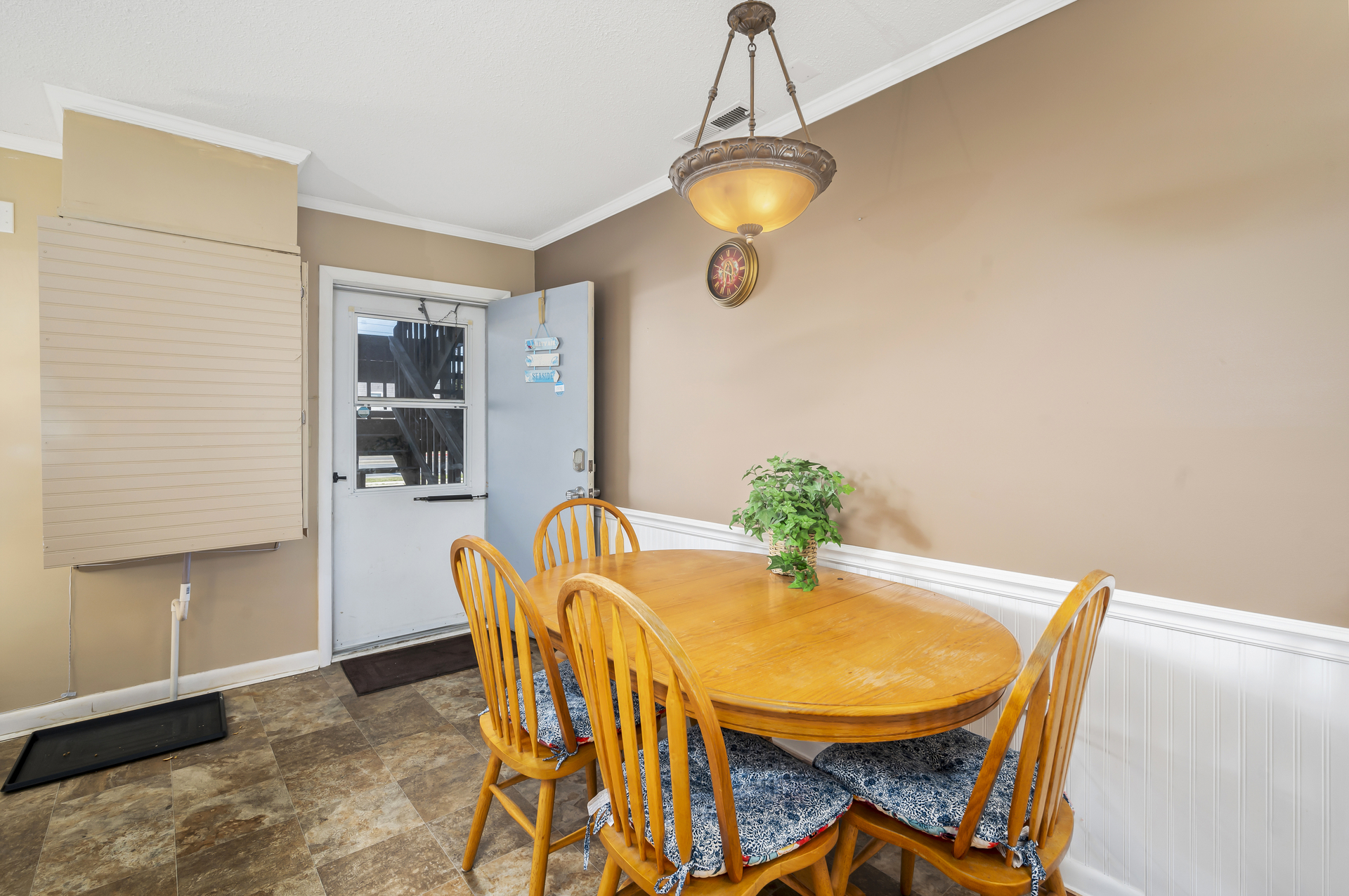 Enjoy a Home Cooked Meal or Family Game Night at the Dining Table.