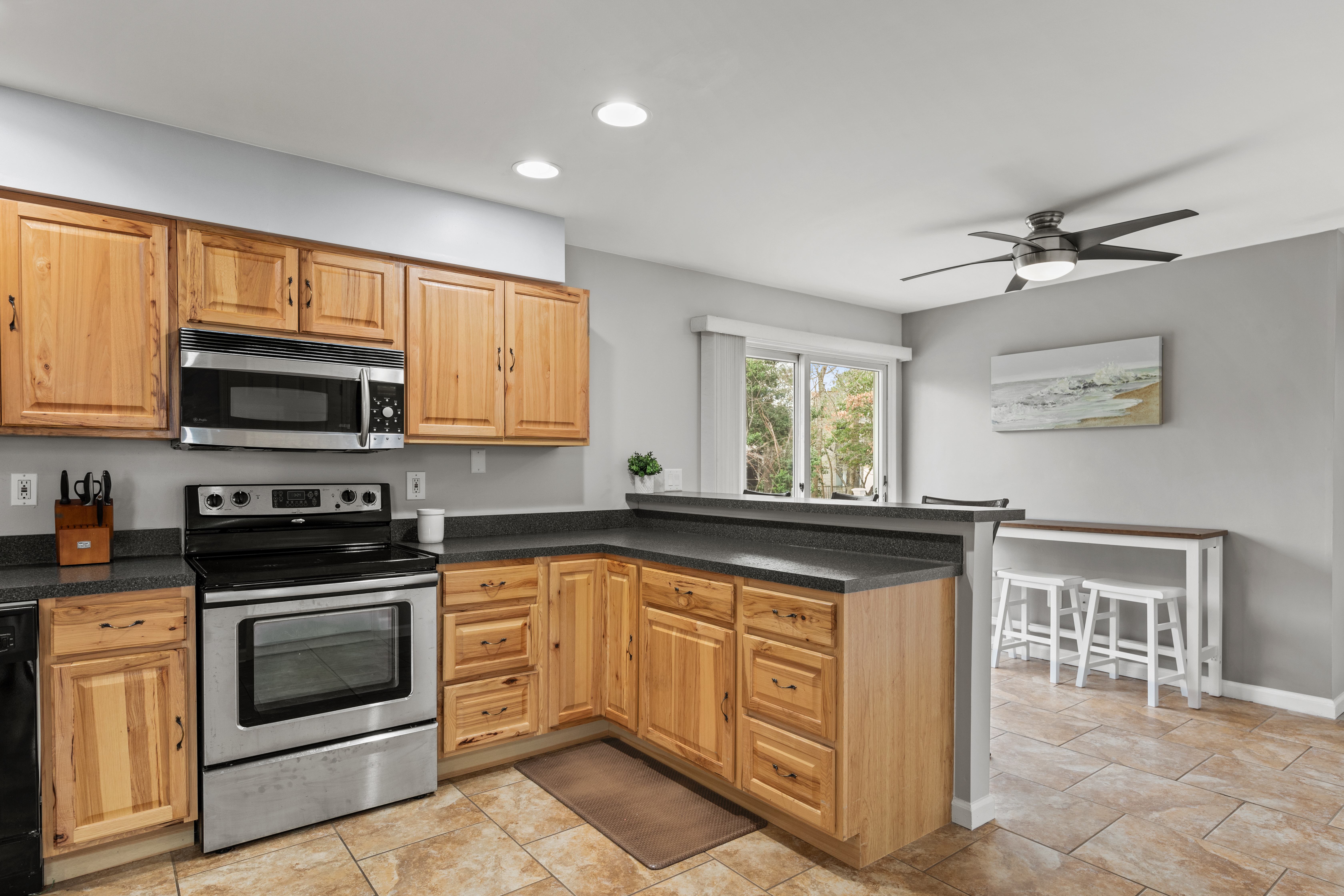 Enjoy some more natural light coming in from the Backyard.