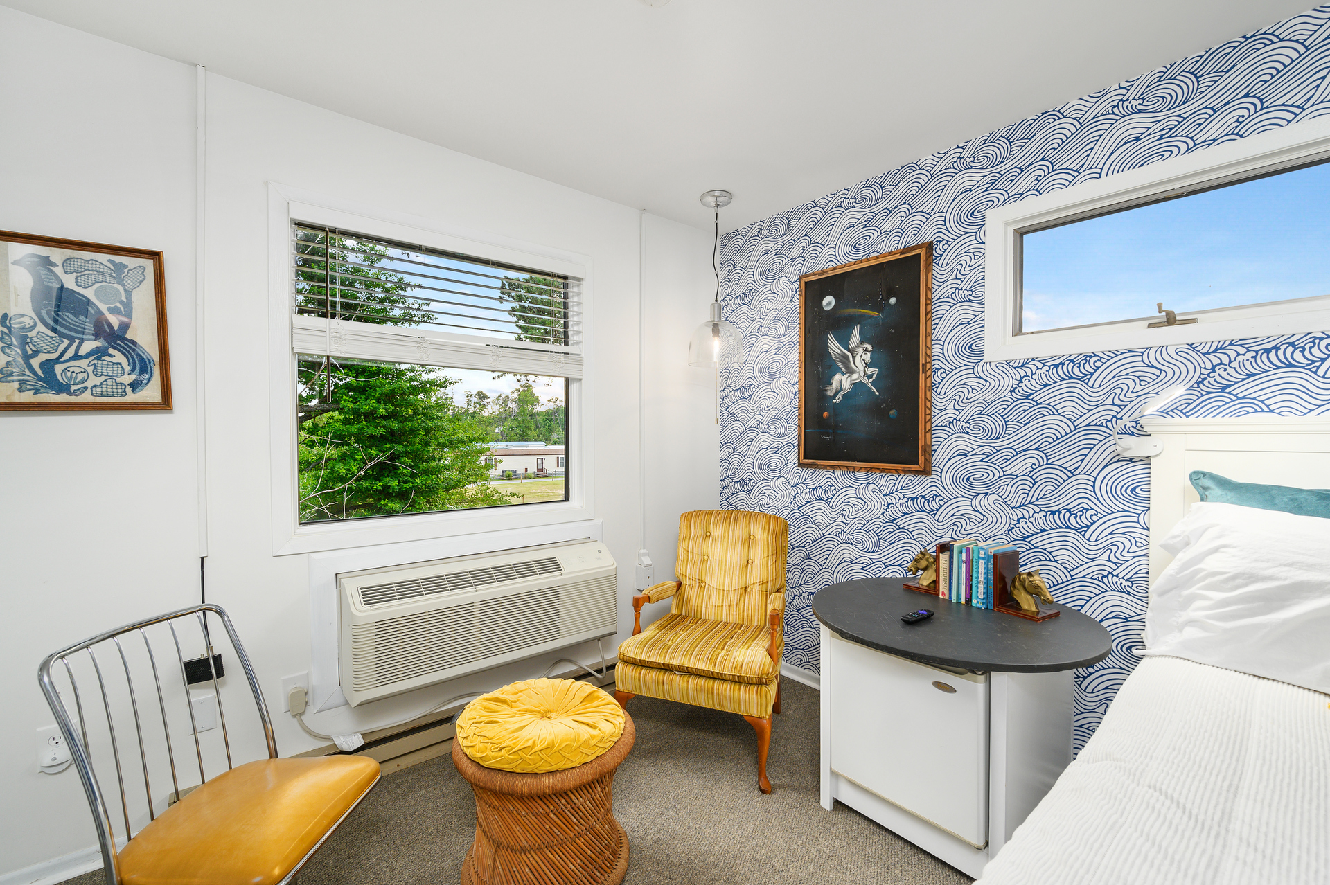 A great place to curl up with a good book.