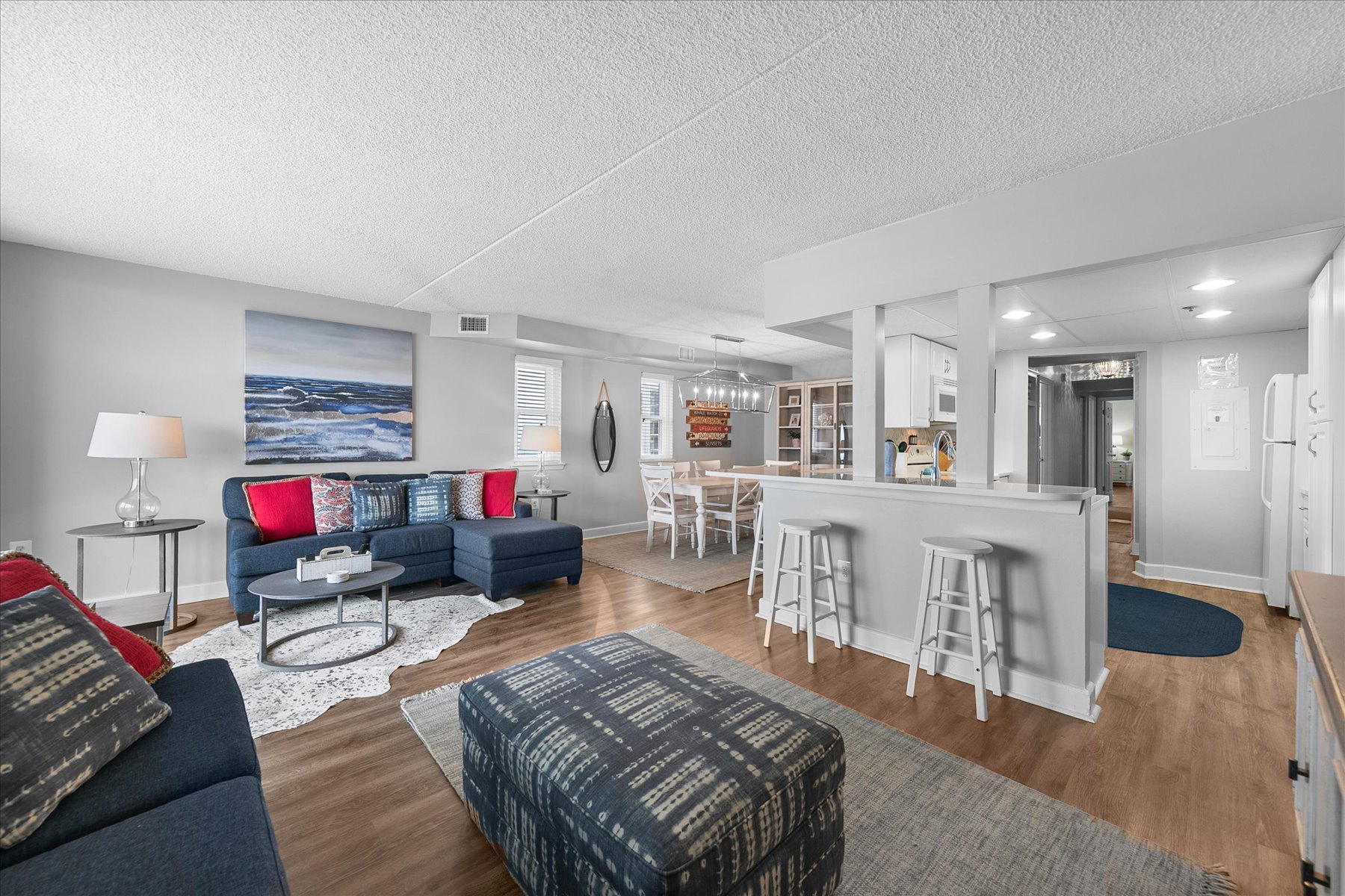 Relax with the entire Family and have a Movie Night.