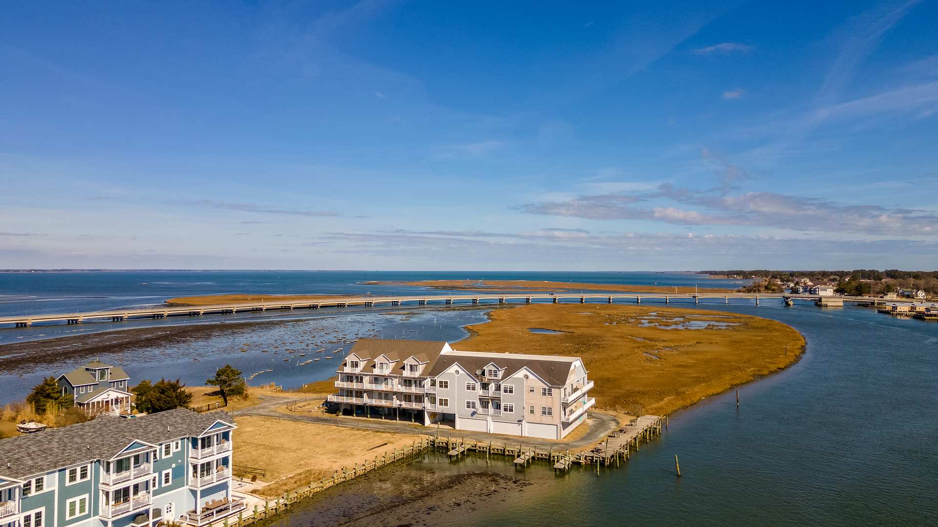 Take in magical Views of the Channel, Bay, and Causeway.