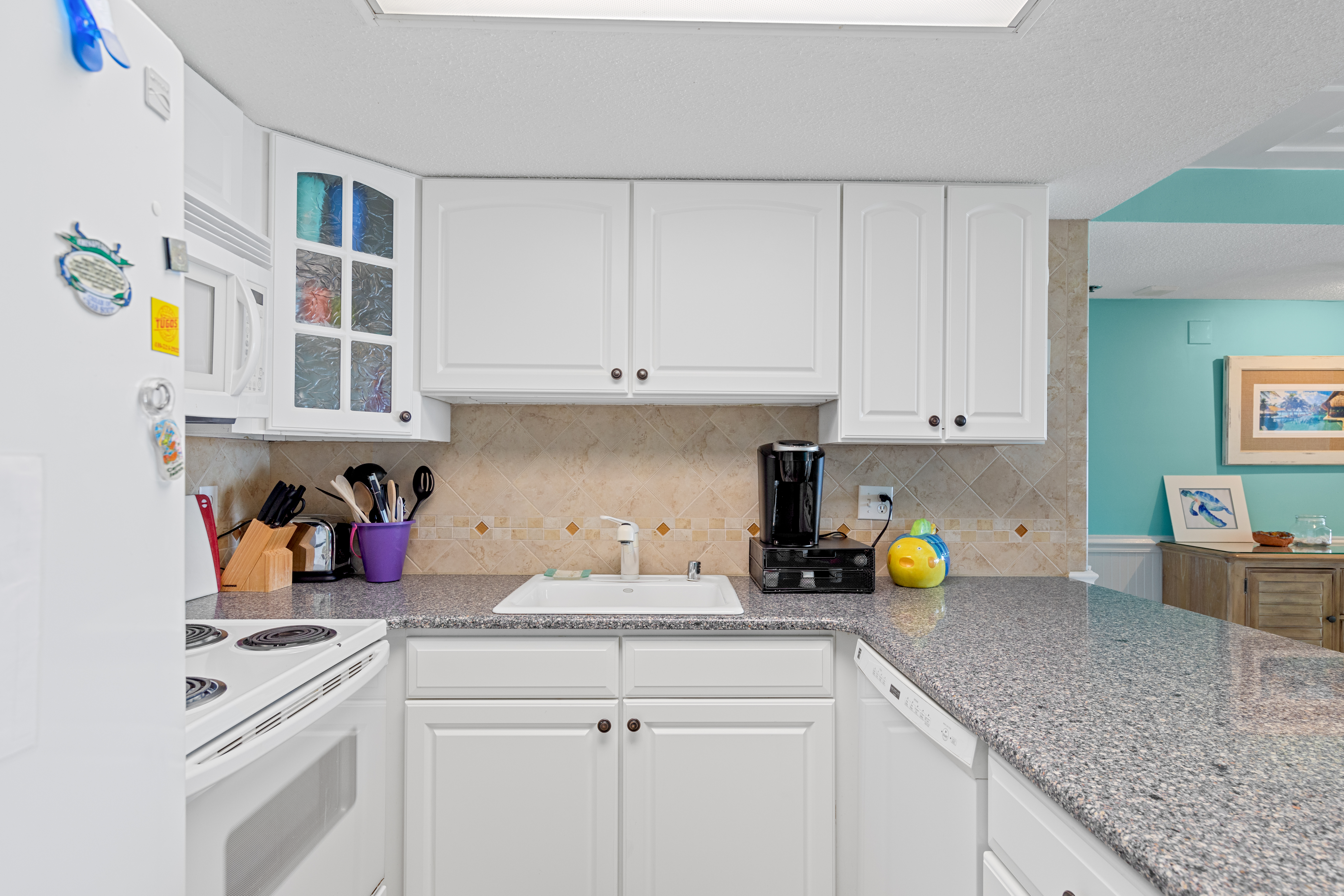 With all of the comforts of home, meal-time is a breeze.