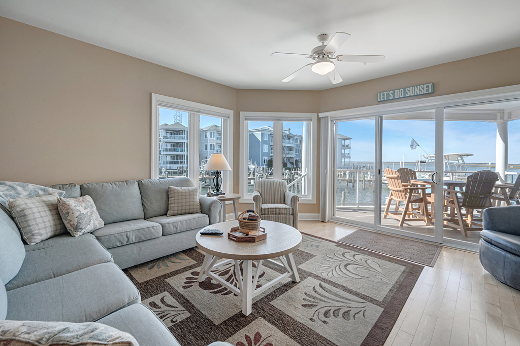 This 1st Floor Waterfront Condo has stunning Views!