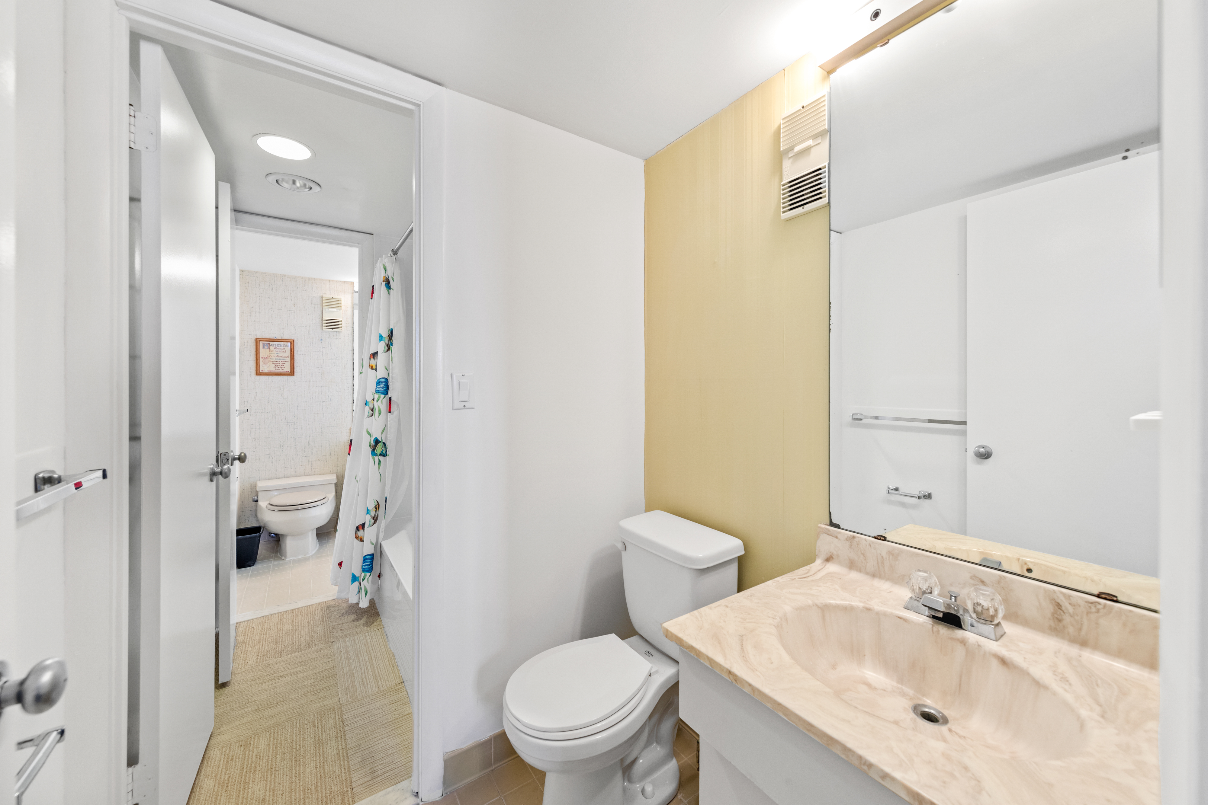 Second Access to Shared Bath