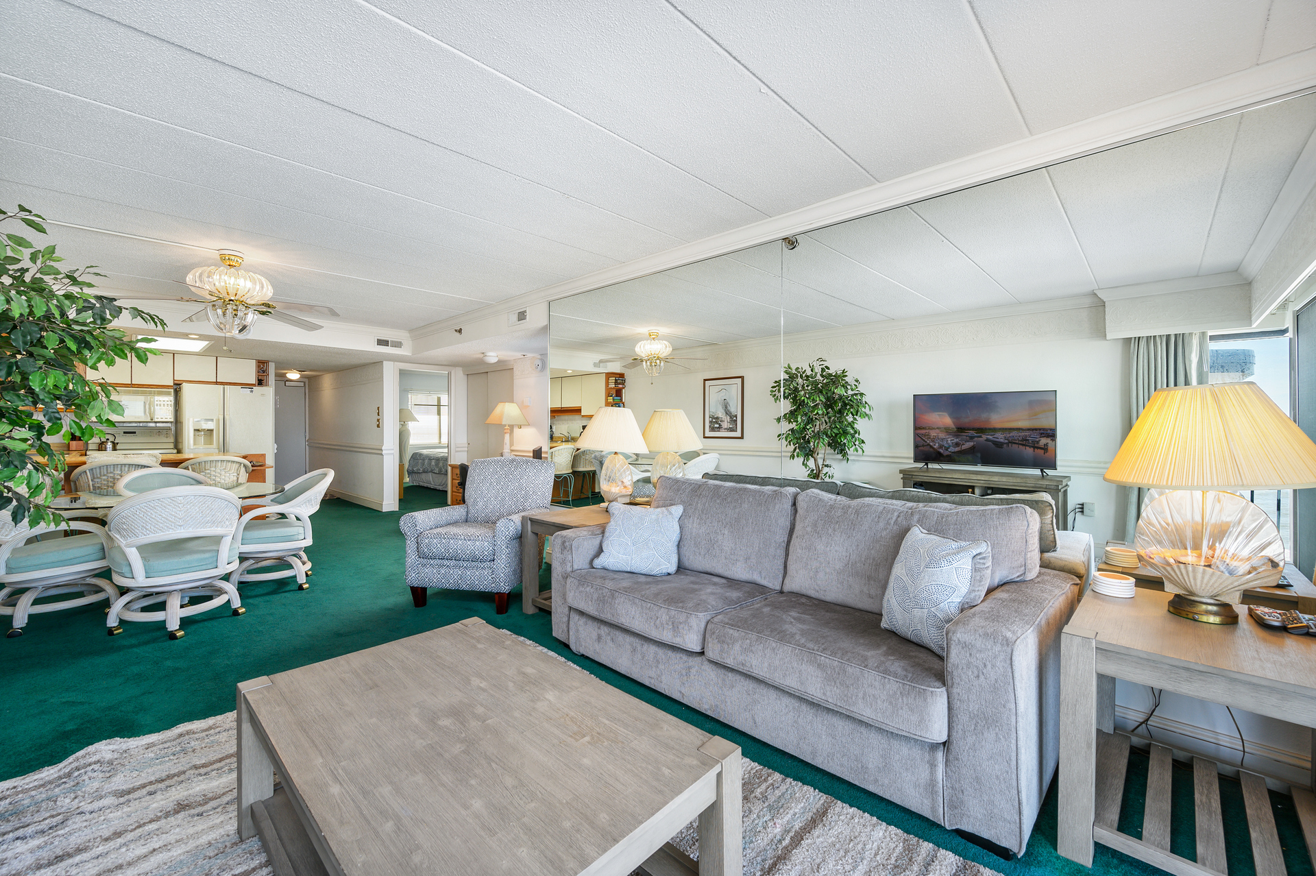 Curl up on this cozy Sofa that opens to a Queen Sofa Bed