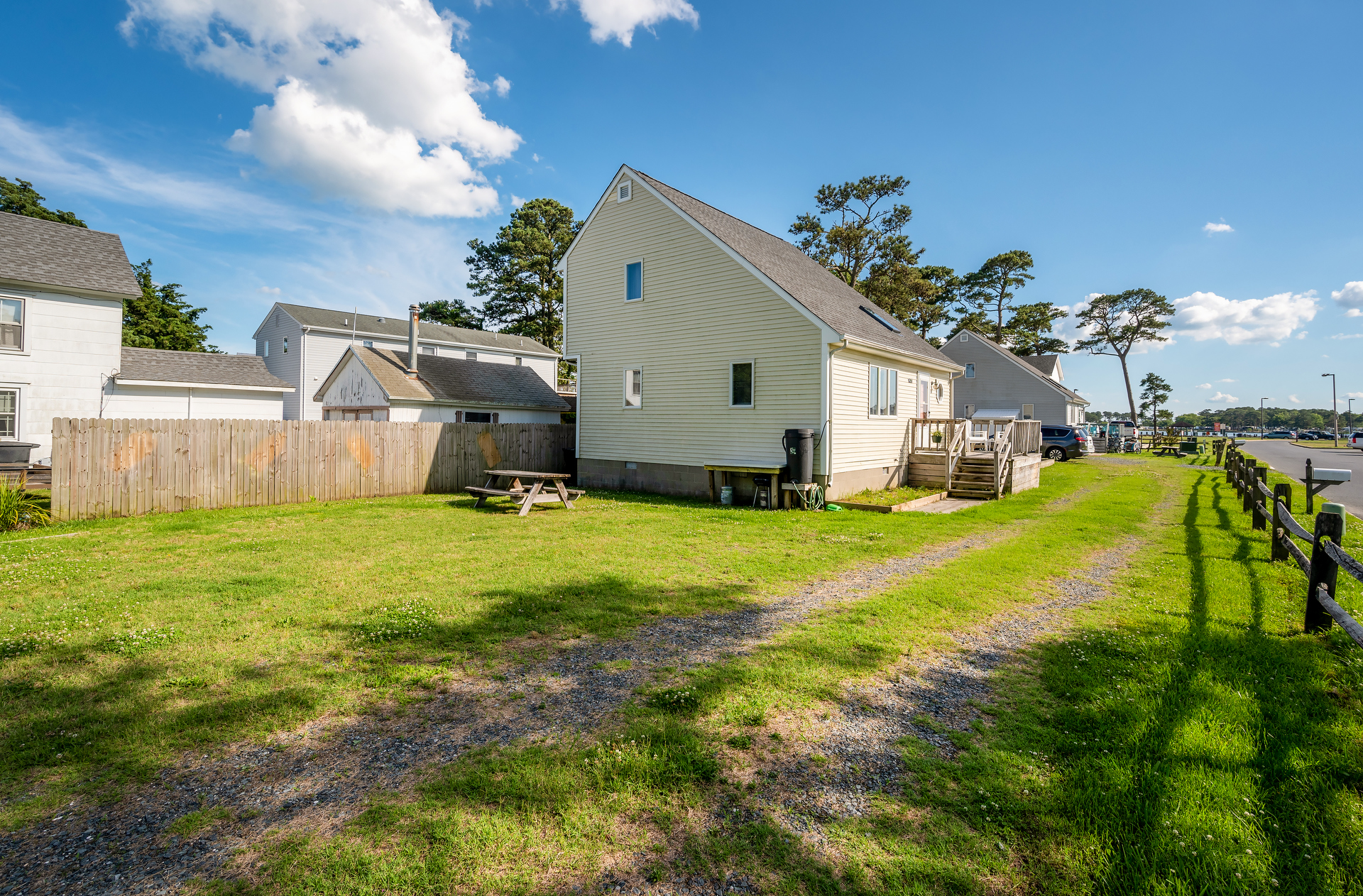 Enjoy some Fresh Local Crabs in the Picnic Area.