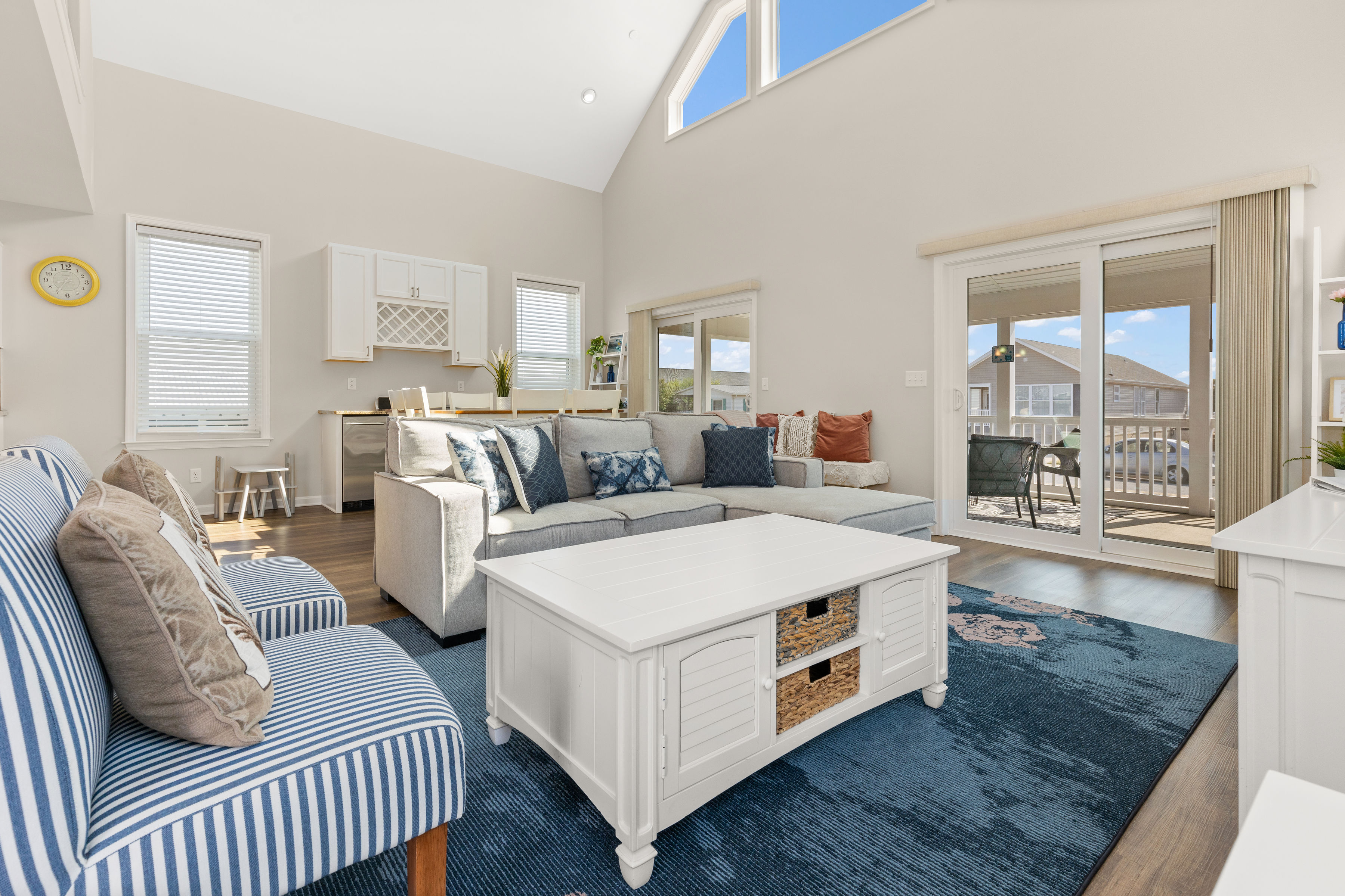 Enjoy Family Game Night or the Flat Screen Smart TV while you Reconnect with your Loved Ones!