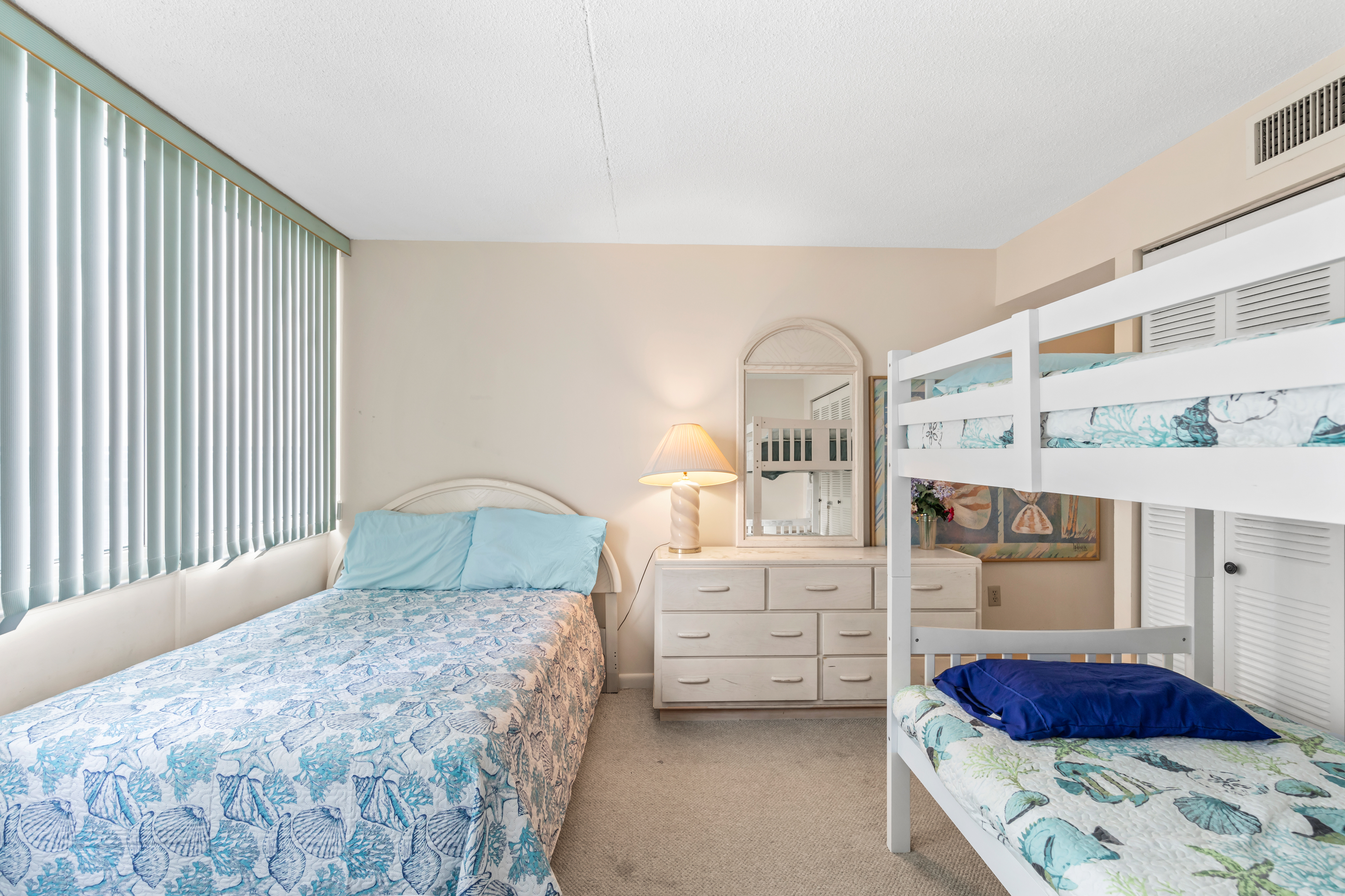 Bedroom 3 sleeps up to 6 guests!