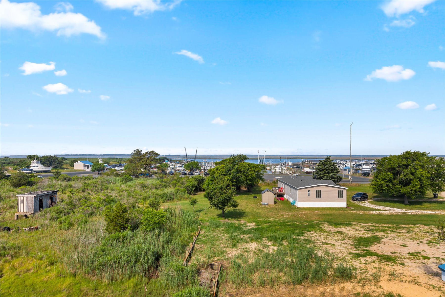 The Bay on one side, the Channel on the other, and the Inlet in the middle!